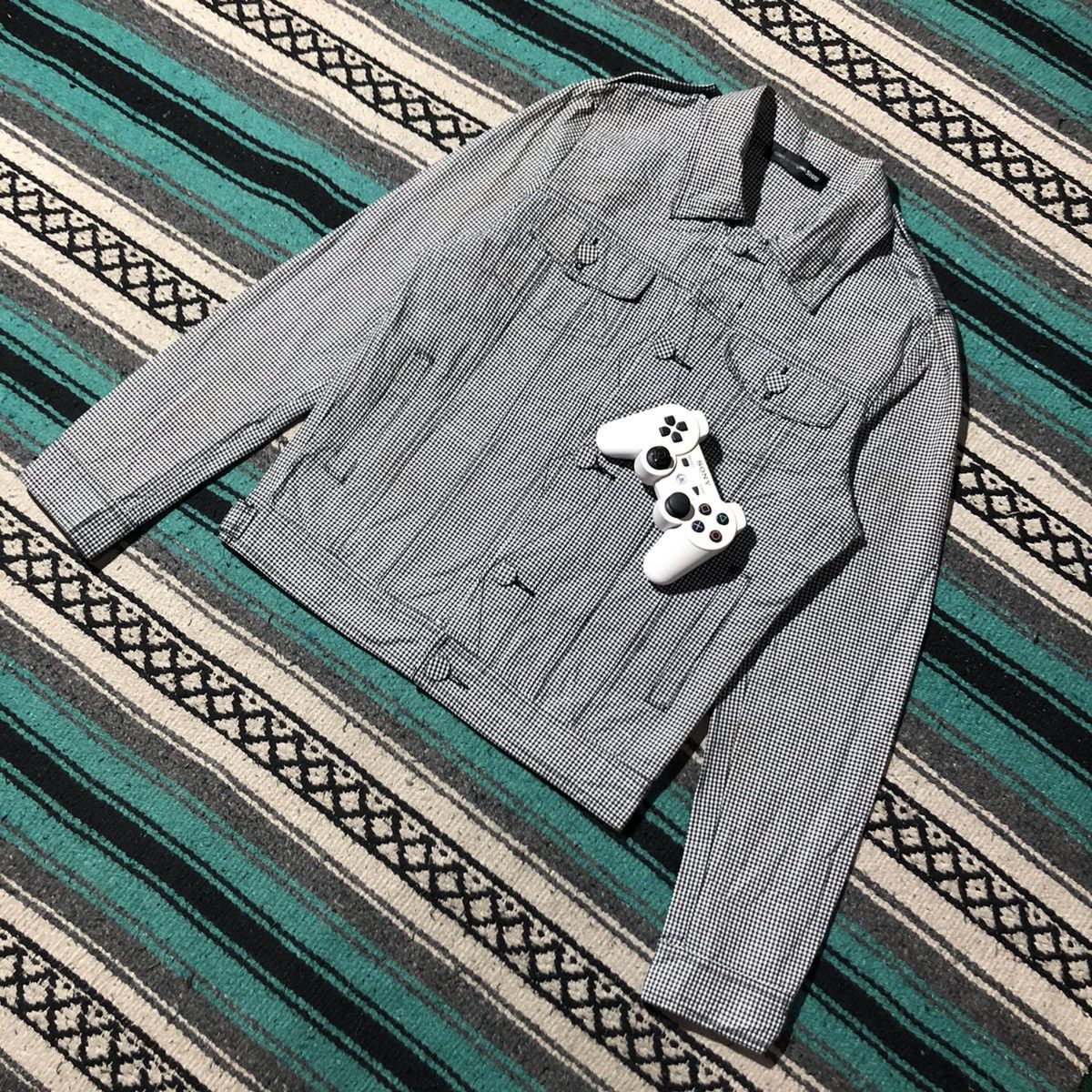Comme des Garcons × Comme des Garcons SHIRT Comme des Garcons SHIRT Plaid Jacket Size US S / EU 44-46 / 1 - 2 Thumbnail