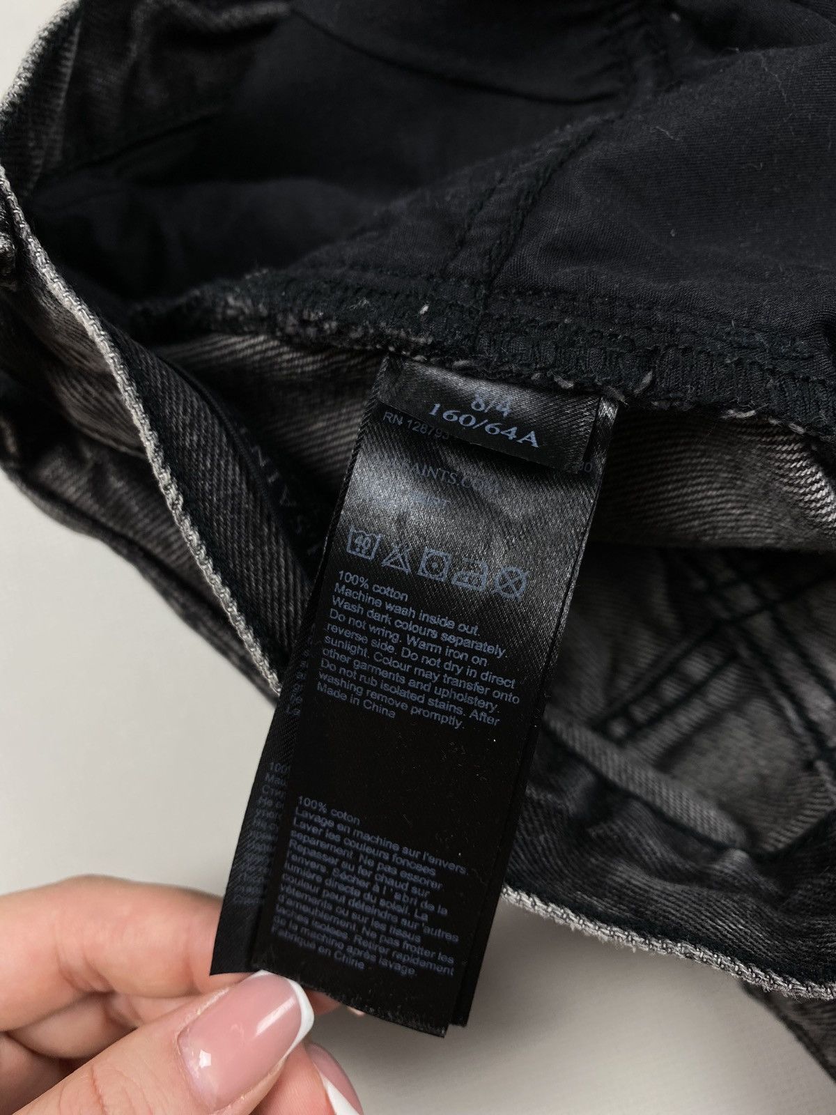 Allsaints Allsaints Betty Denim Mini ladies distressed skirt Size 27" / US 4 / IT 40 - 15 Thumbnail