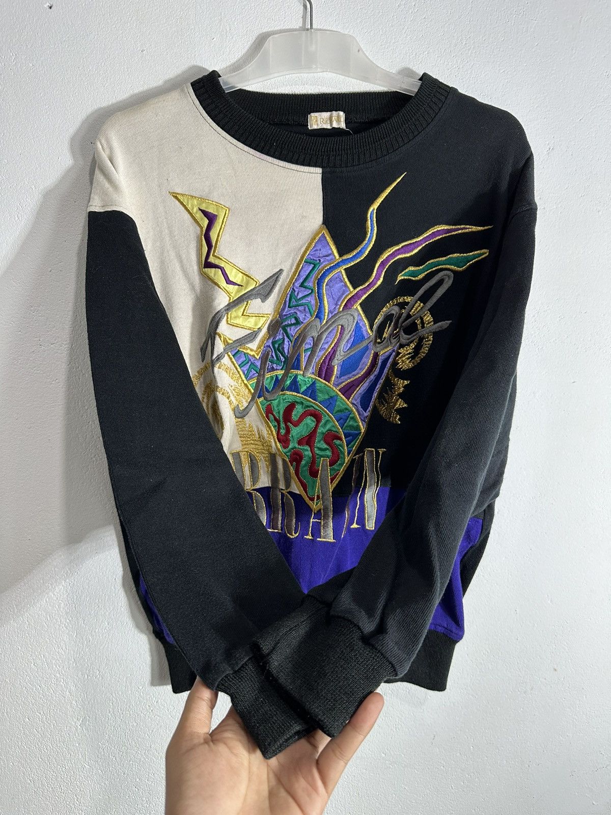 Beauty Beast ARCHIVE RICHARD BRAIN EMBROIDERY SWEATSHIRT LGB STYLE Size US M / EU 48-50 / 2 - 3 Thumbnail
