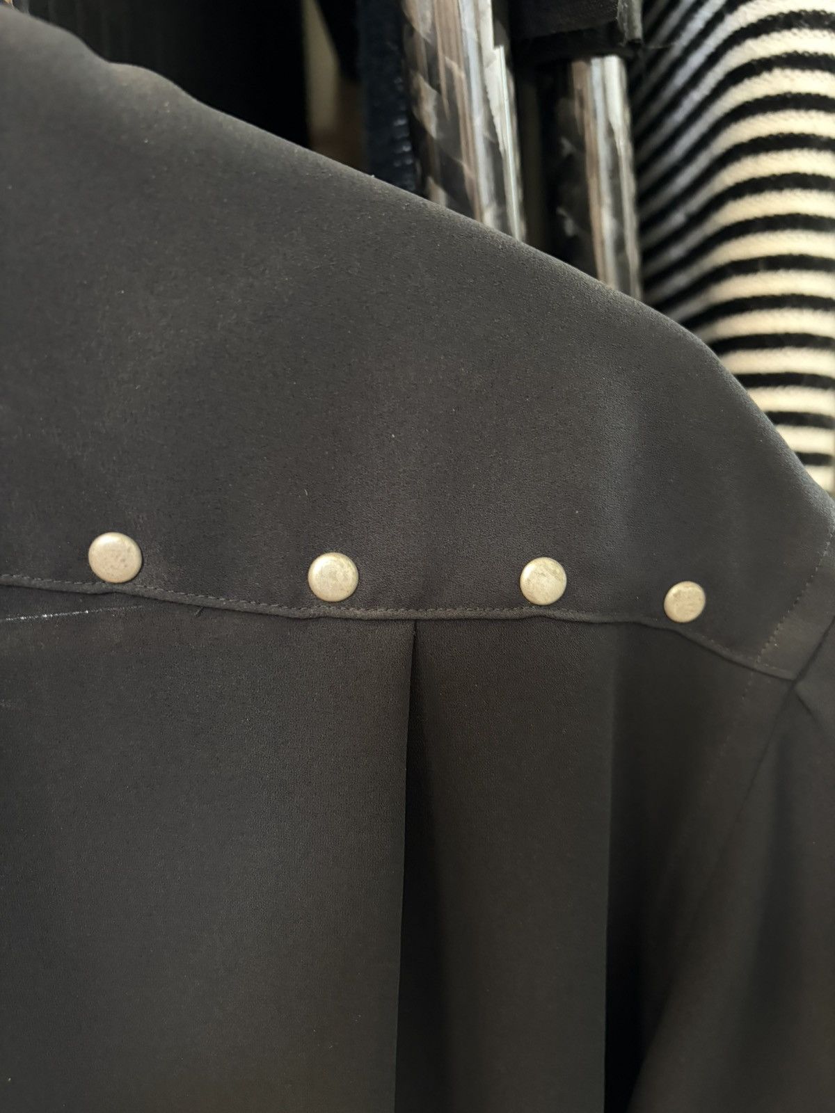 Junya Watanabe SS03 Back Stud Button Shirt Size US L / EU 52-54 / 3 - 6 Thumbnail