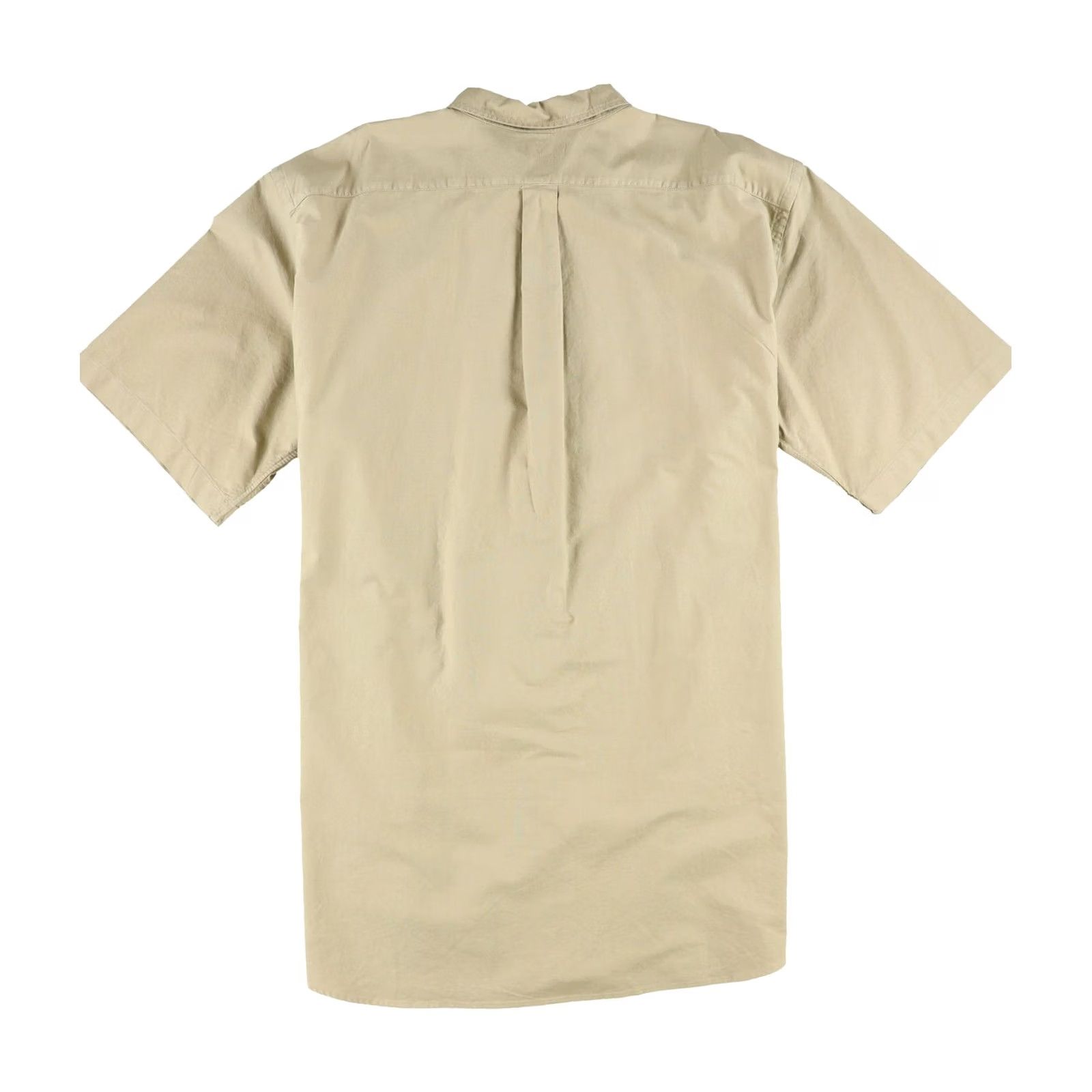 Ralph Lauren Ralph Lauren Button Up Shirt Beige 3XLT Mens Garment Dyed Solid Size US XXL / EU 58 / 5 - 2 Thumbnail