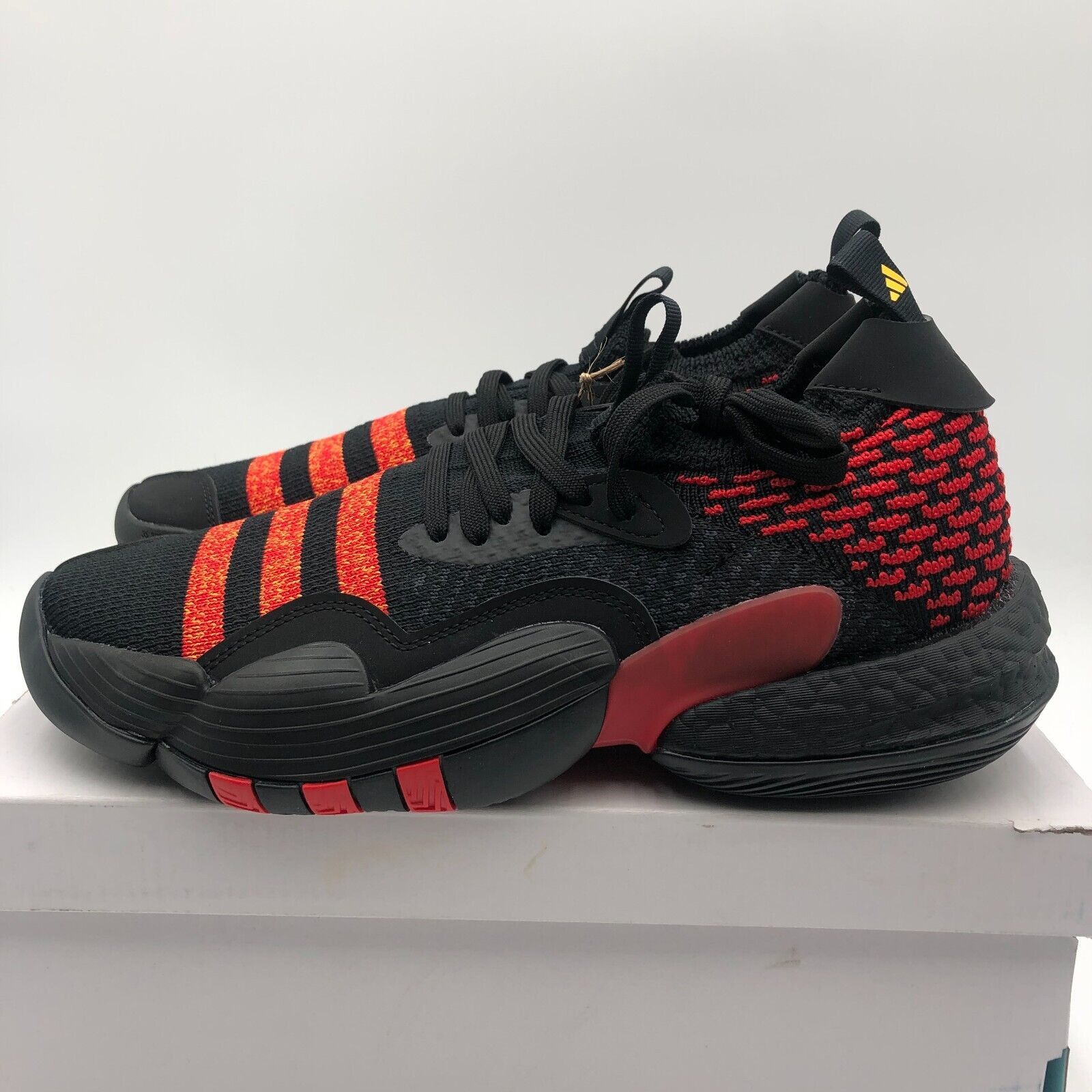 Adidas Adidas Trae Young 2 Men's Size 8.5 Hawks Black Red Size US 8.5 / EU 41-42 - 7 Thumbnail