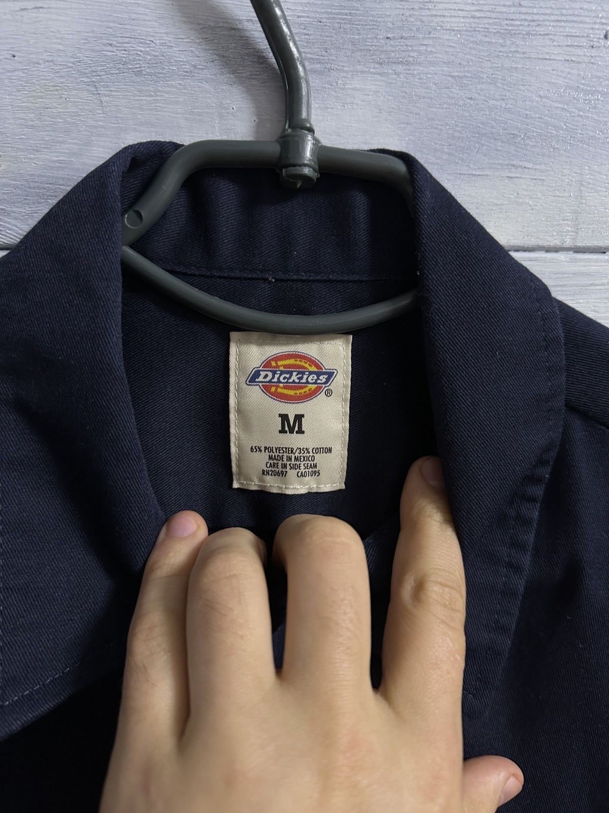 Vintage Rare Vintage Work Shirt Dickies Overshirt Size US M / EU 48-50 / 2 - 7 Thumbnail