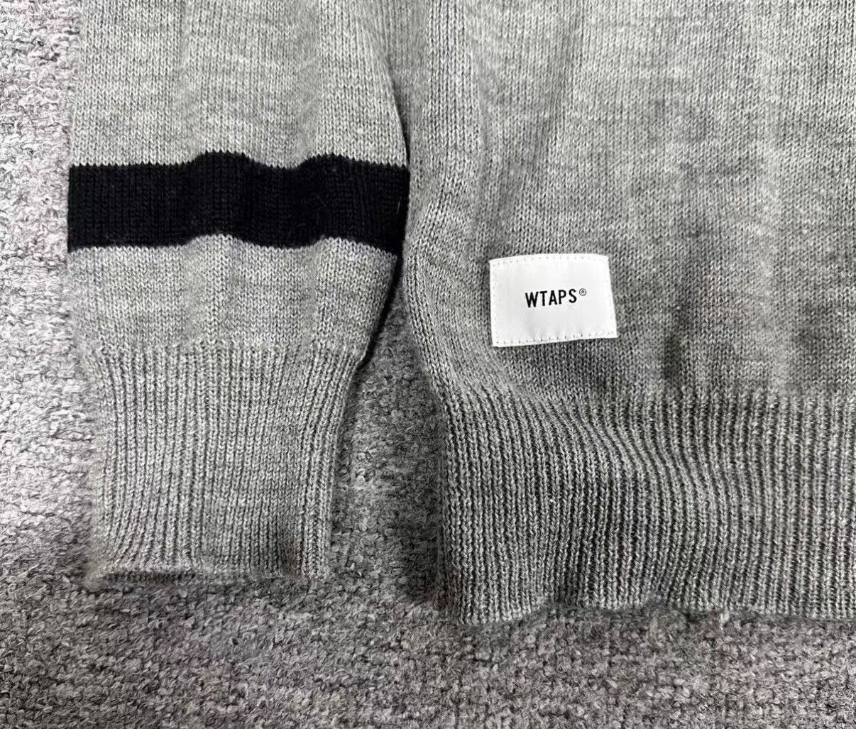 Wtaps WTAPS Logo Print Crew Neck Sweater J16 Size US XS / EU 42 / 0 - 4 Thumbnail
