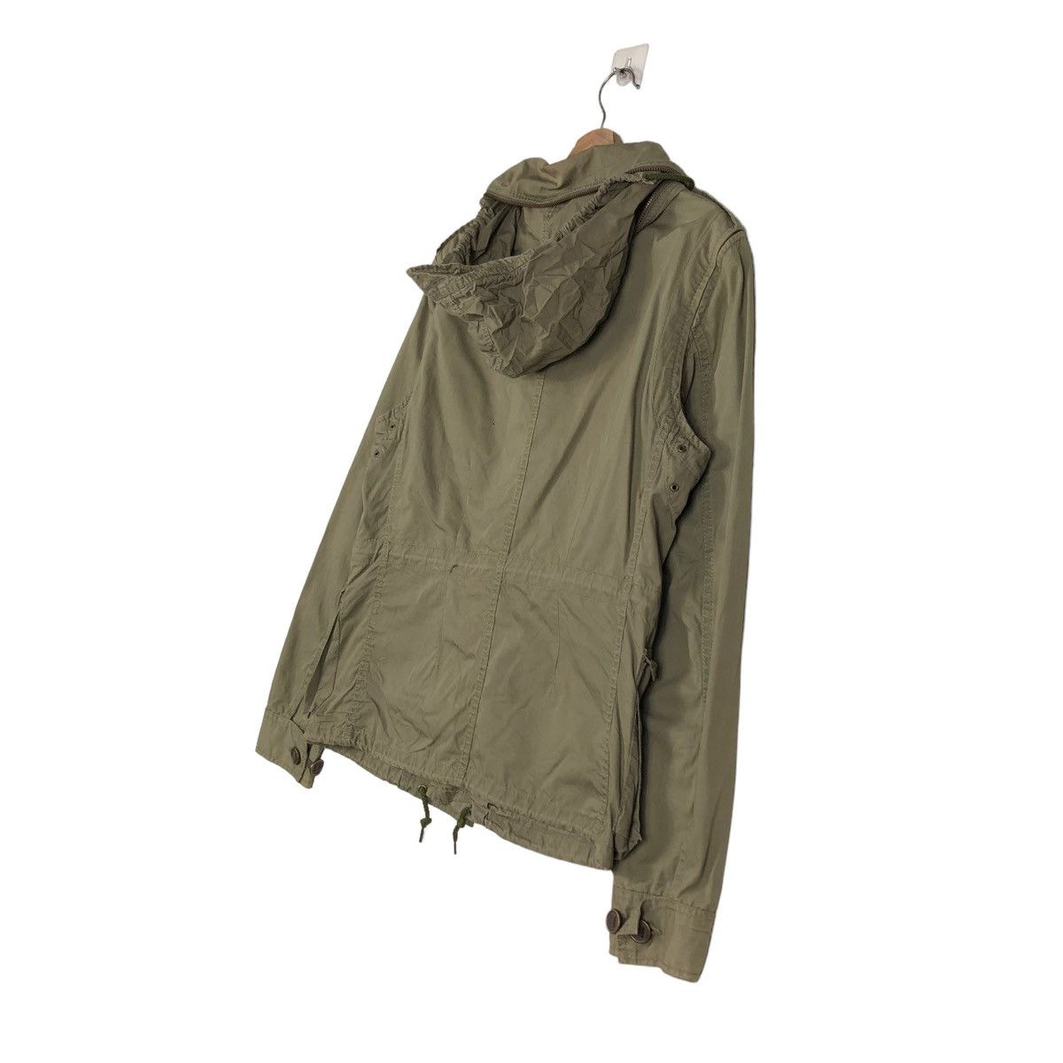PPFM 🔥CROPPED BONDAGE PARACHUTE BIKER JACKET PPFM JAPAN Size US L / EU 52-54 / 3 - 13 Thumbnail