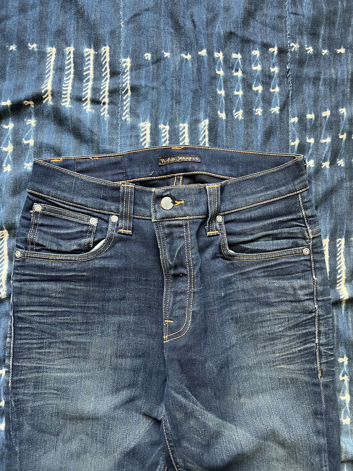 Nudie Jeans Nudie Jeans Cat Washing Slim Denim Hedi Slimane Dior Homme Size US 32 / EU 48 - 3 Thumbnail