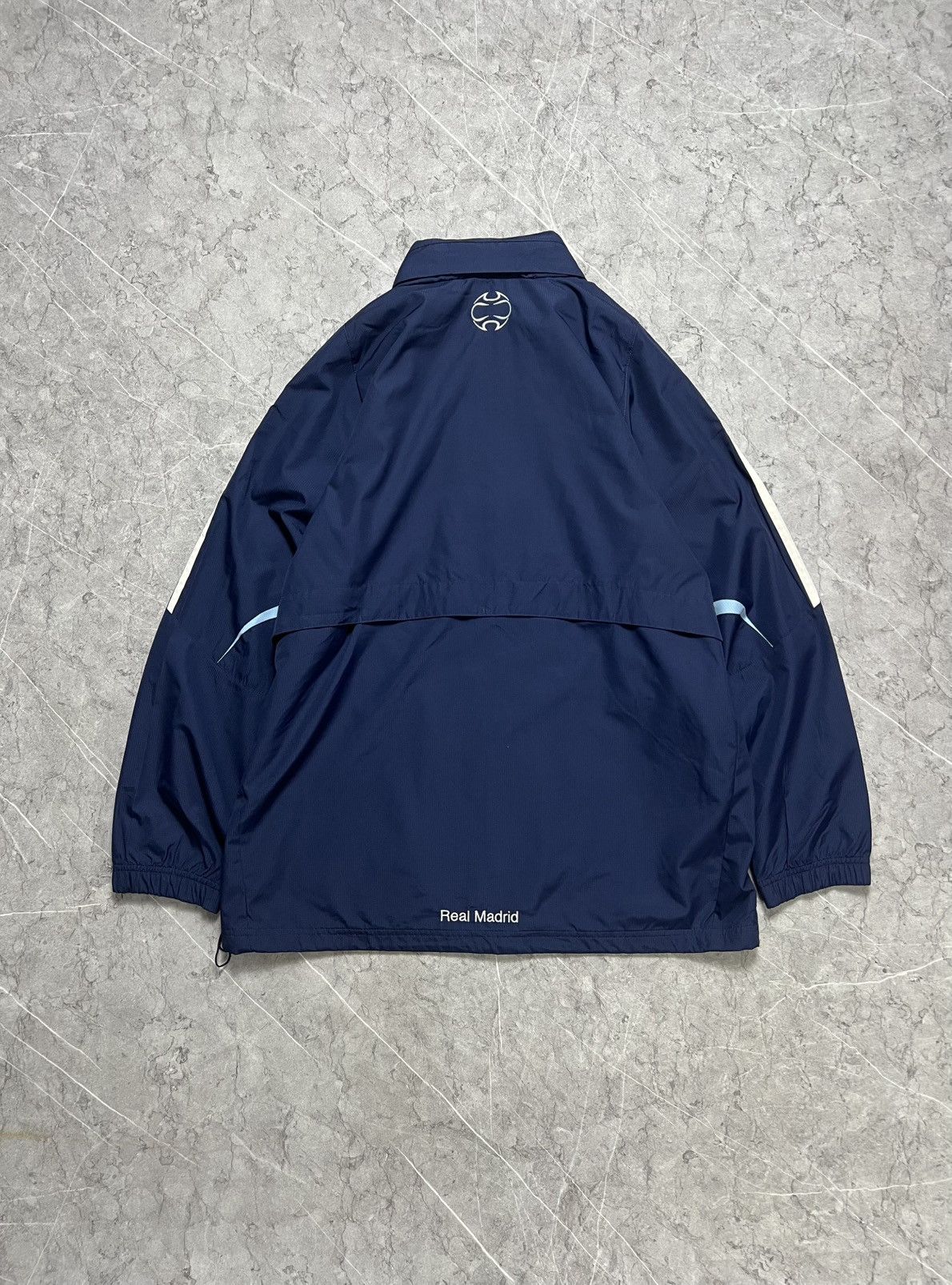 Adidas × Vintage (SOLD) 06 Adidas Real Madrid (Hidden Hoodie) Size US L / EU 52-54 / 3 - 6 Thumbnail