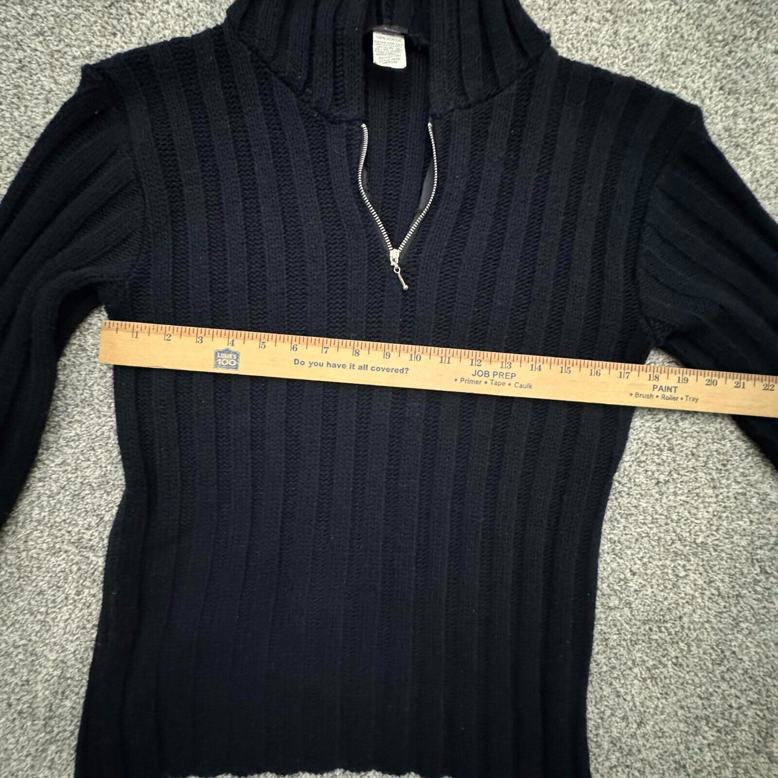 Other Vintage Juncture Hoodie Sweater Women Medium 90s Y2K 1/4 Zip Size M / US 6-8 / IT 42-44 - 4 Thumbnail
