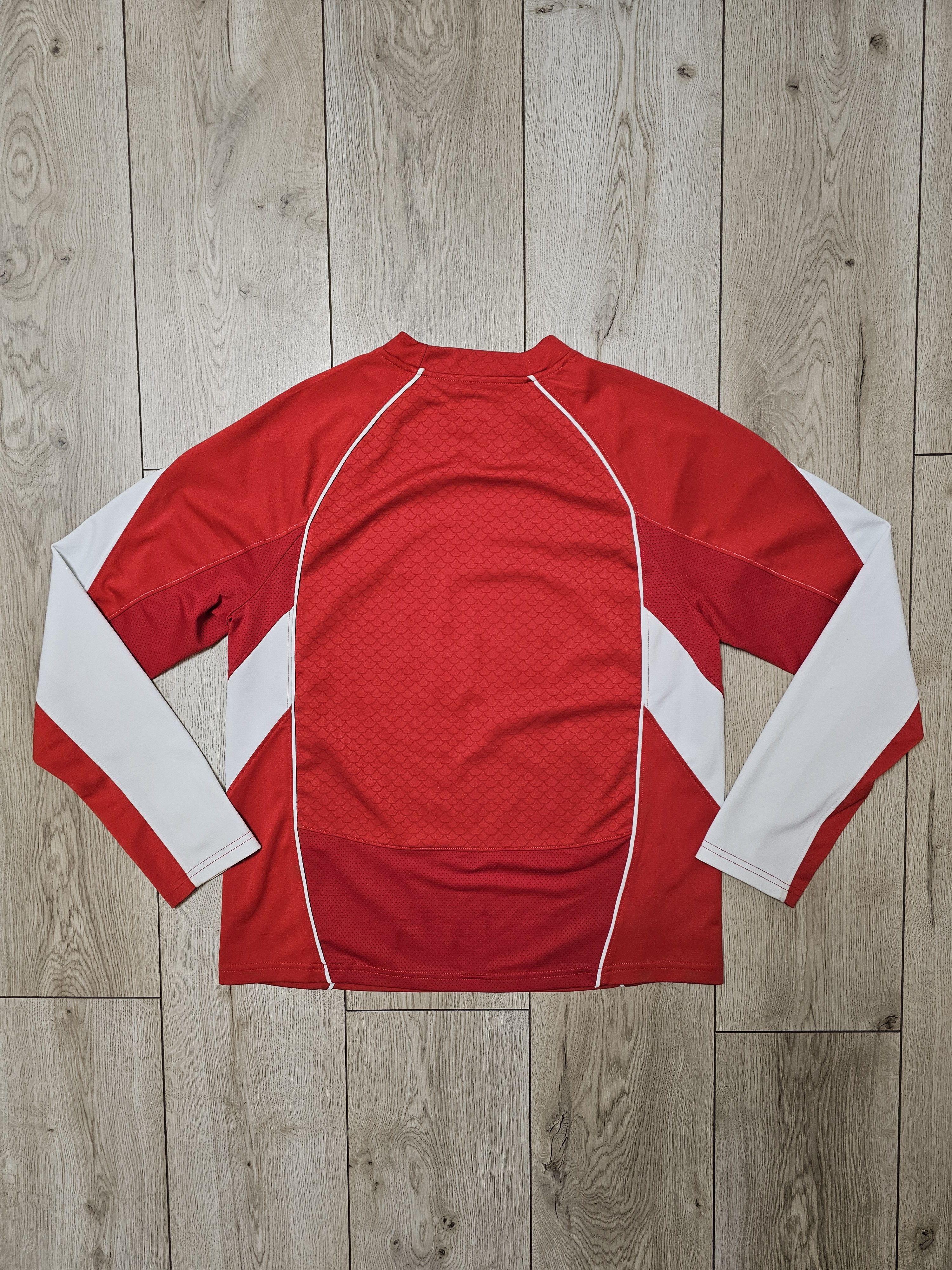 Under Armour WALES RUGBY JERSEY LONG HOME 2010 SHIRT WRU RUGBY JERSEY RED Size US S / EU 44-46 / 1 - 2 Thumbnail