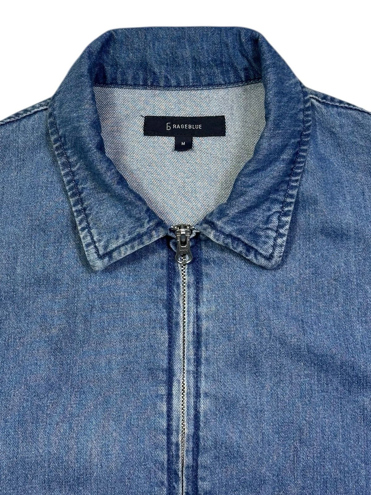 RAGEBLUE 2000s RAGEBLUE DENIM WORK JACKET Size US M / EU 48-50 / 2 - 2 Thumbnail