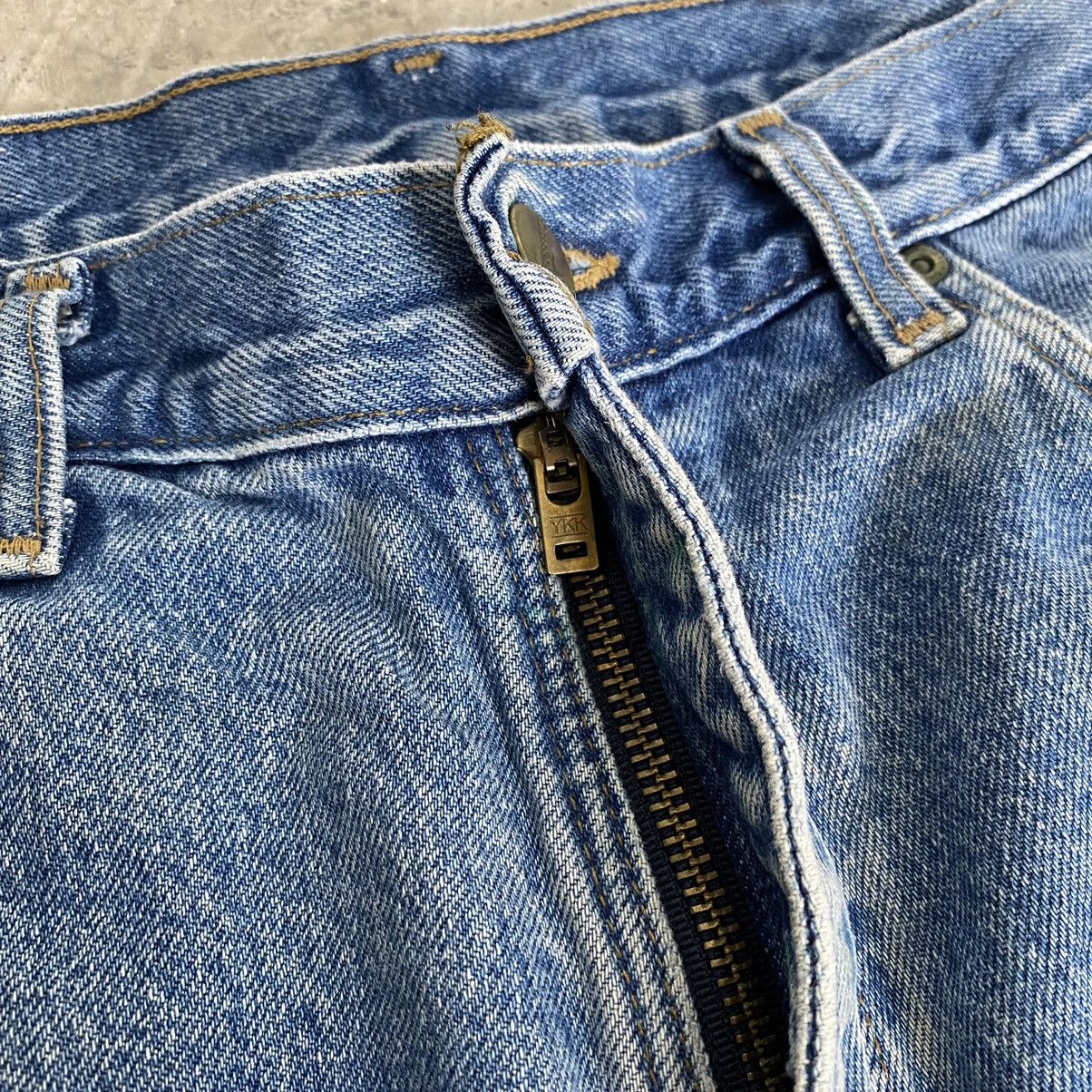 Carhartt Vintage Carhartt Blanket Lined Relaxed Fit Faded Denim Jeans Size US 34 / EU 50 - 12 Thumbnail