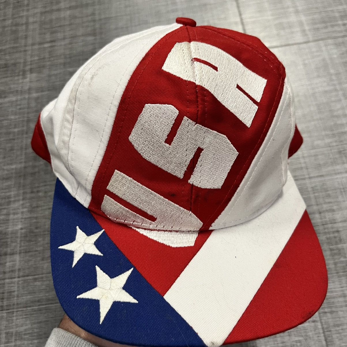 USA Olympics × Vintage VTG 90s USA Promo Hat Size ONE SIZE - 2 Thumbnail