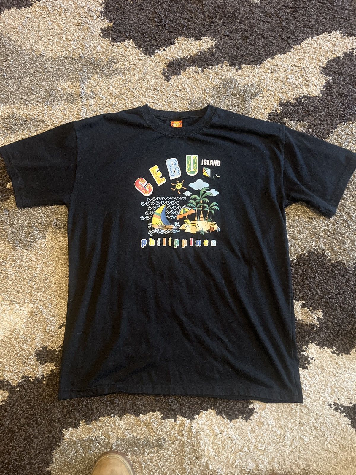 Vintage Vibtage Pinoy Cebu island, Philippines tee Size US M / EU 48-50 / 2 - 1 Thumbnail