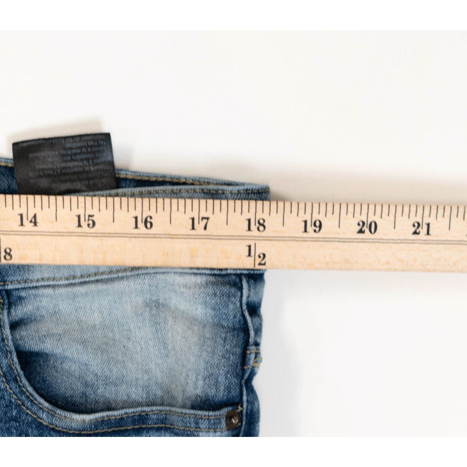 Southpole Southpole Jeans Mens Skinny 90s Biker Denim Blue 36 x 30 Regular Belt Loops 5-Pocket Vintage Size US 36 / EU 52 - 6 Thumbnail