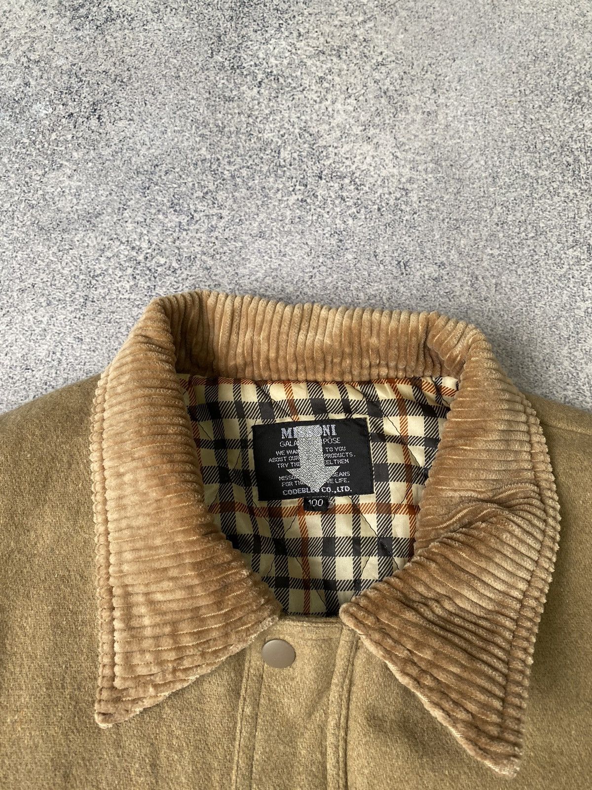 Designer × Missoni × Vintage Vintage Missoni Corduroy Coat Size US L / EU 52-54 / 3 - 6 Thumbnail
