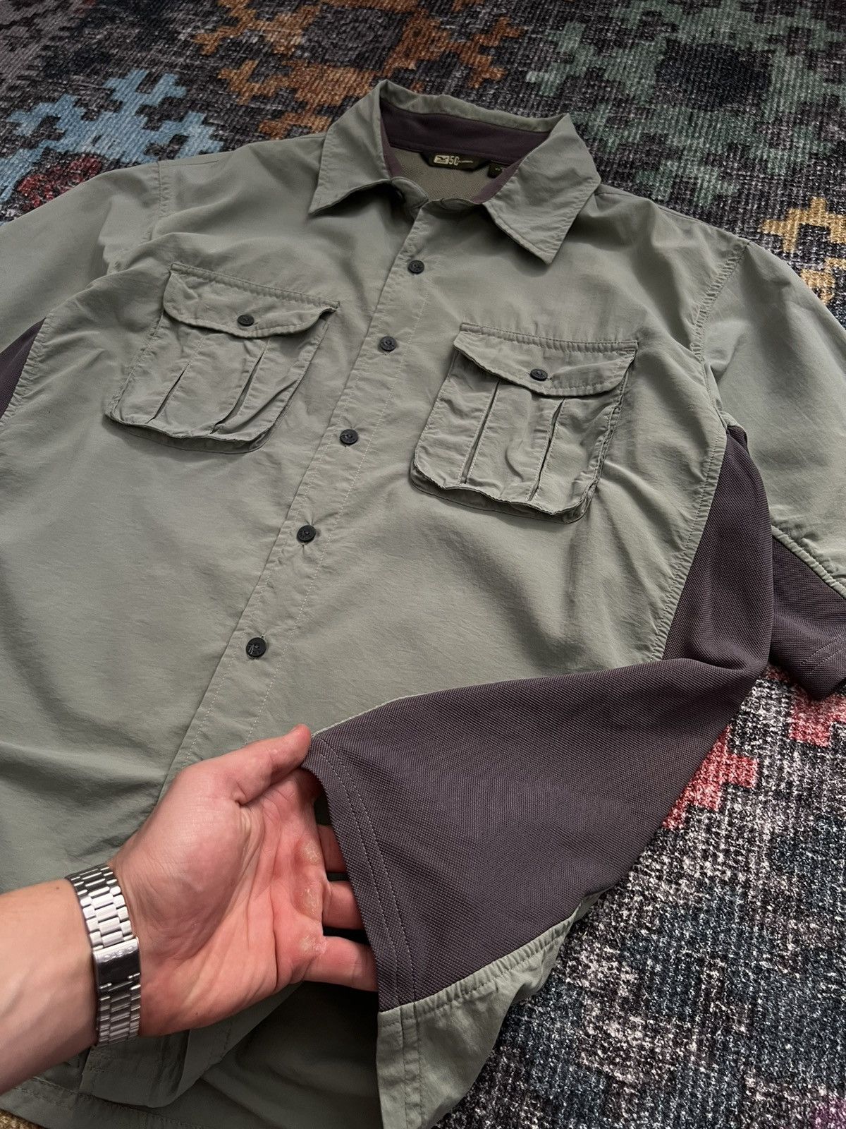 SALEWA ‼️Salewa MultiPocket Gorpcore style 5C Line Shirts ‼️ Size US XL / EU 56 / 4 - 13 Thumbnail