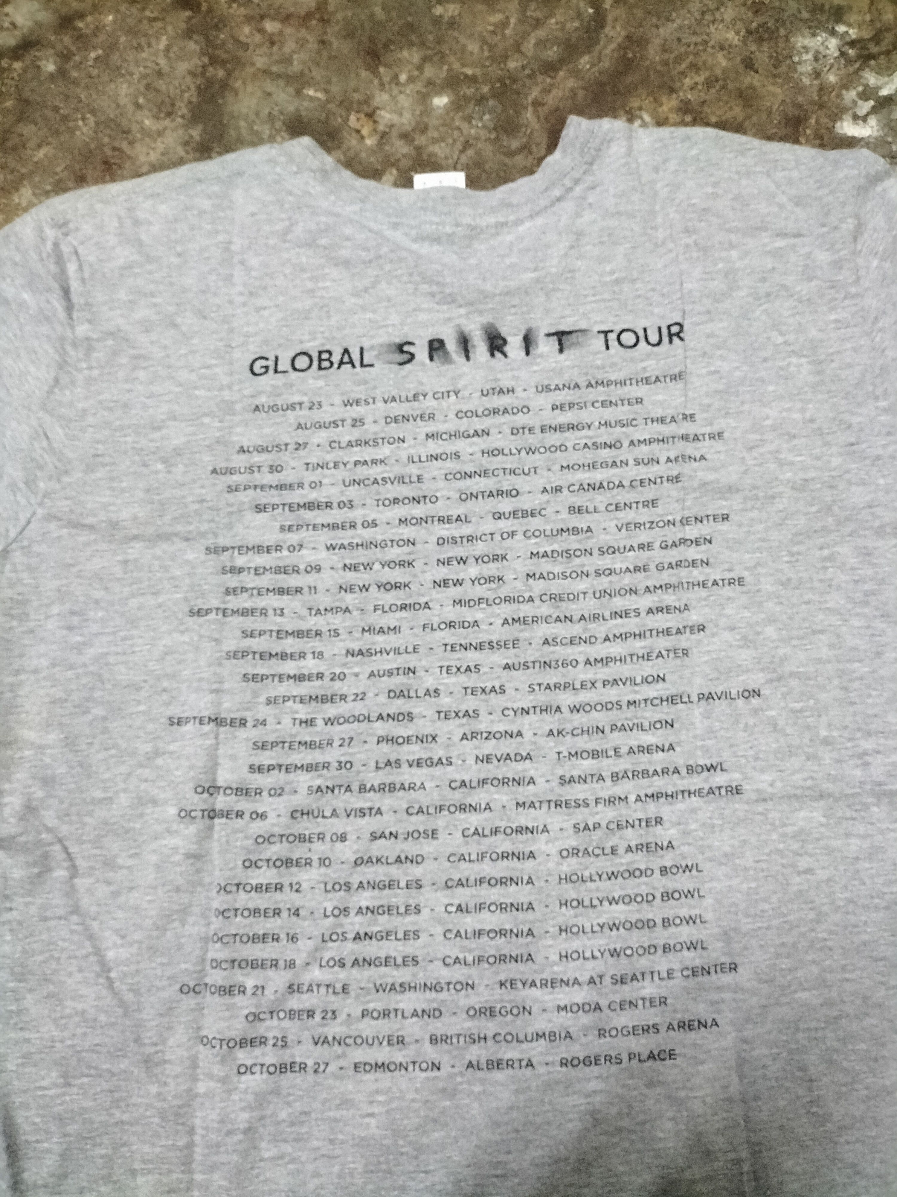 Band Tees Depeche Mode Global Tour Spirits Band Tees concert Size US L / EU 52-54 / 3 - 6 Thumbnail
