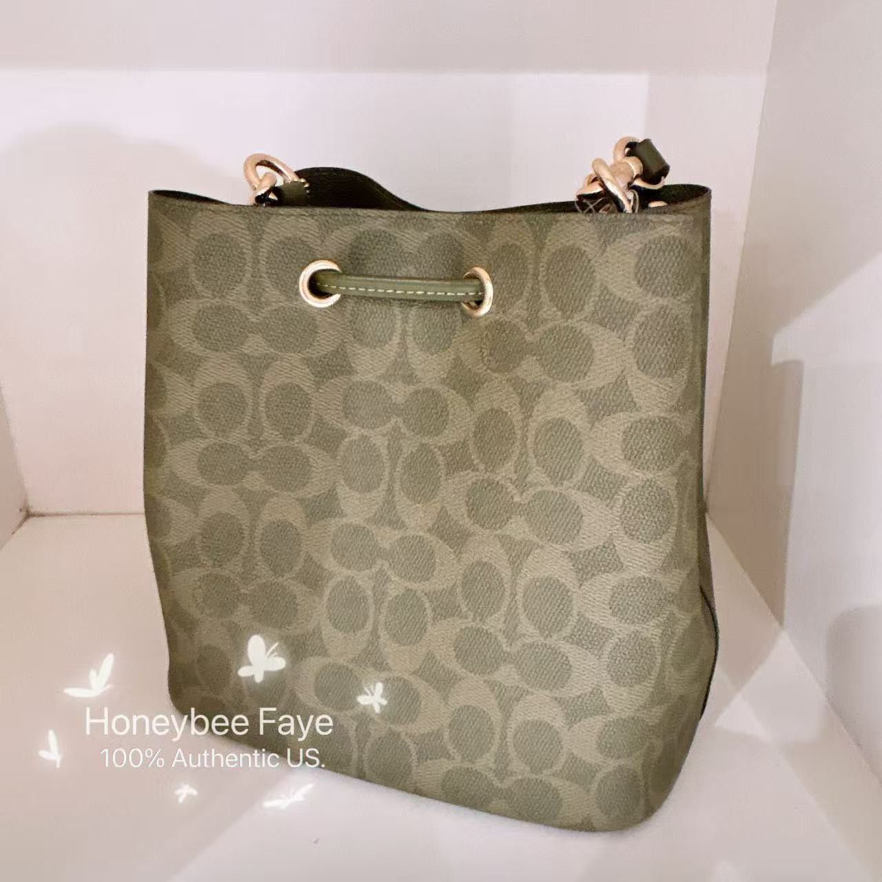 Coach Rowan Bucket Bag In Signature Canvas CBH07 Size ONE SIZE - 4 Thumbnail