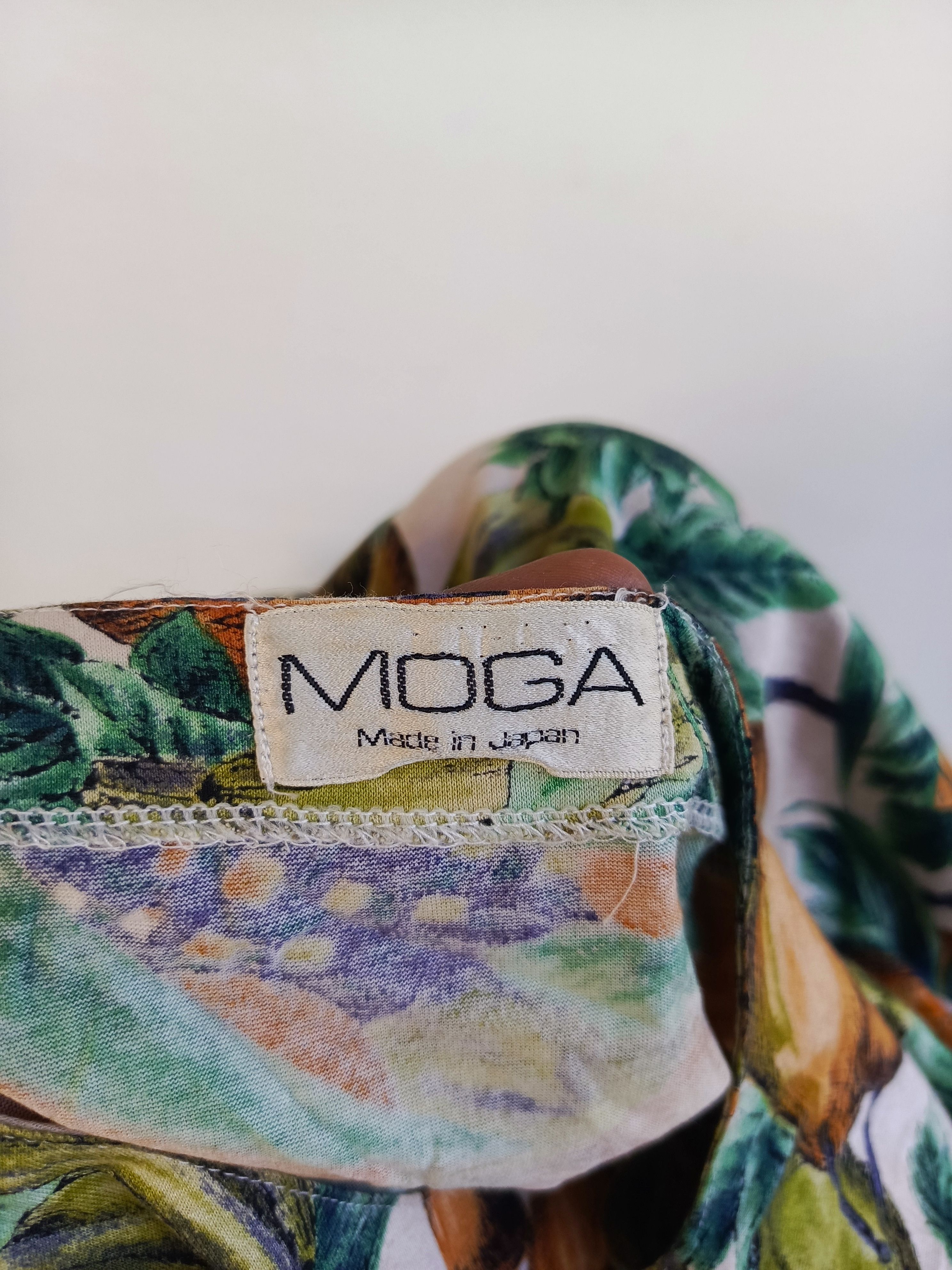 Japanese Brand Moga Vintage Fruit Pattern Asymmetrical Blouse Size M / US 6-8 / IT 42-44 - 6 Thumbnail