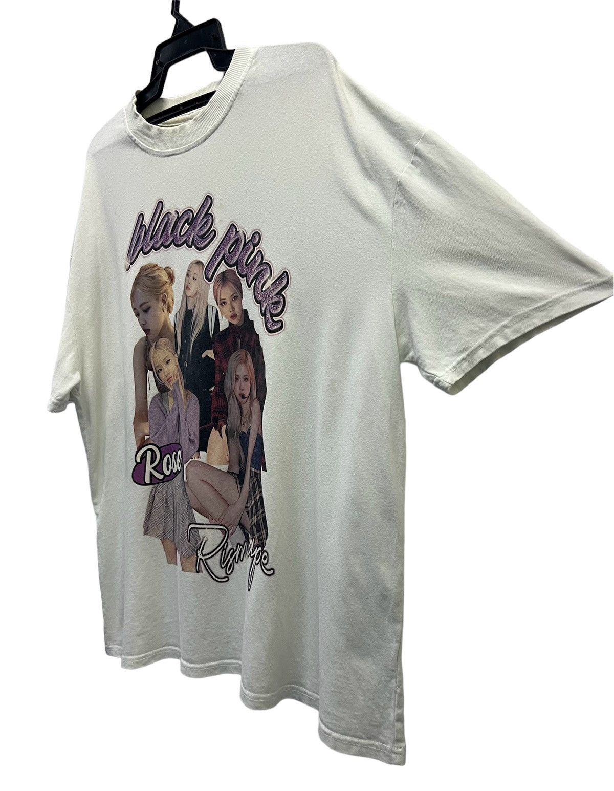Band Tees Vintage Y2K BLACK PINK ROSE MONEY TEMPTATION SHIRT Size US XL / EU 56 / 4 - 3 Thumbnail