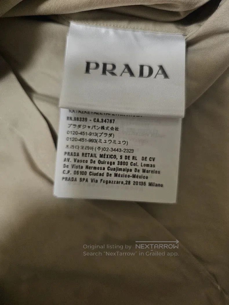 Prada Prada Unisex Short Sleeve Polo Shirt. Size US S / EU 44-46 / 1 - 5 Thumbnail