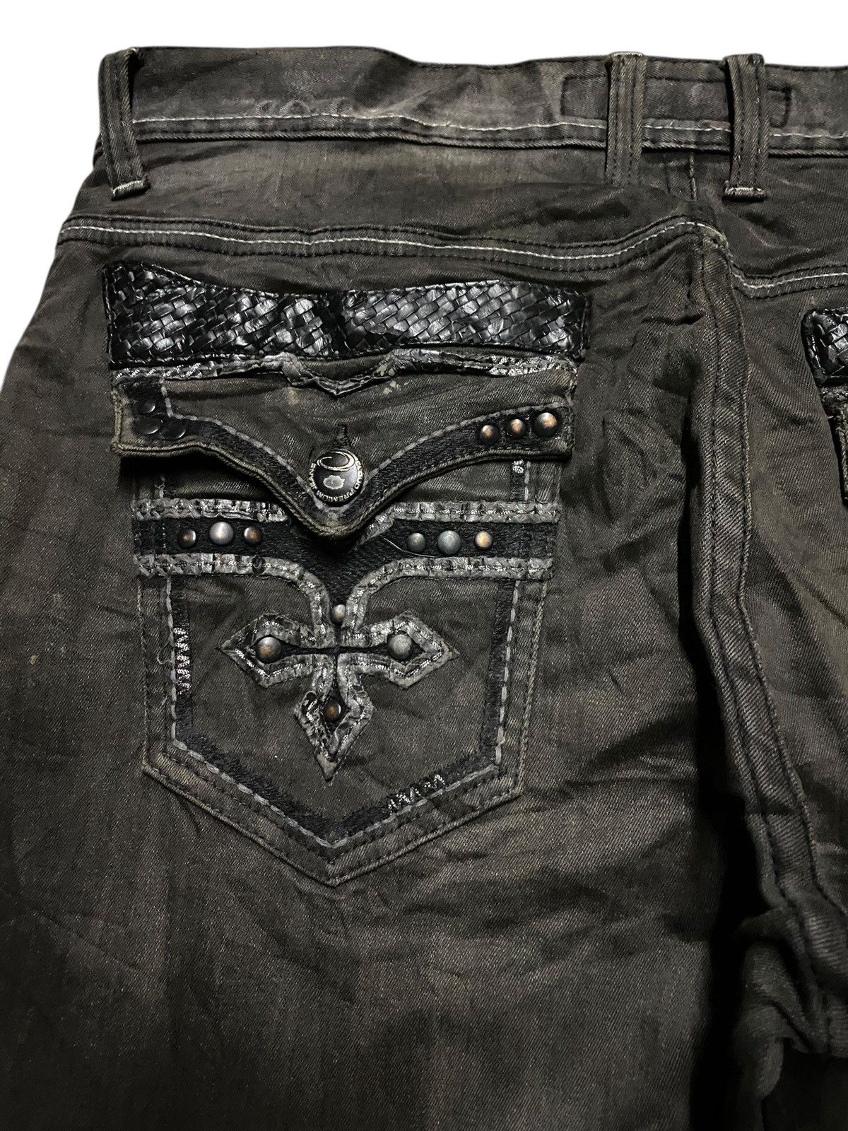 Seditionaries Vintage Japanese Brand Cloud 72 Cross Pocket Slim Fit Jeans Size US 38 / EU 54 - 7 Thumbnail