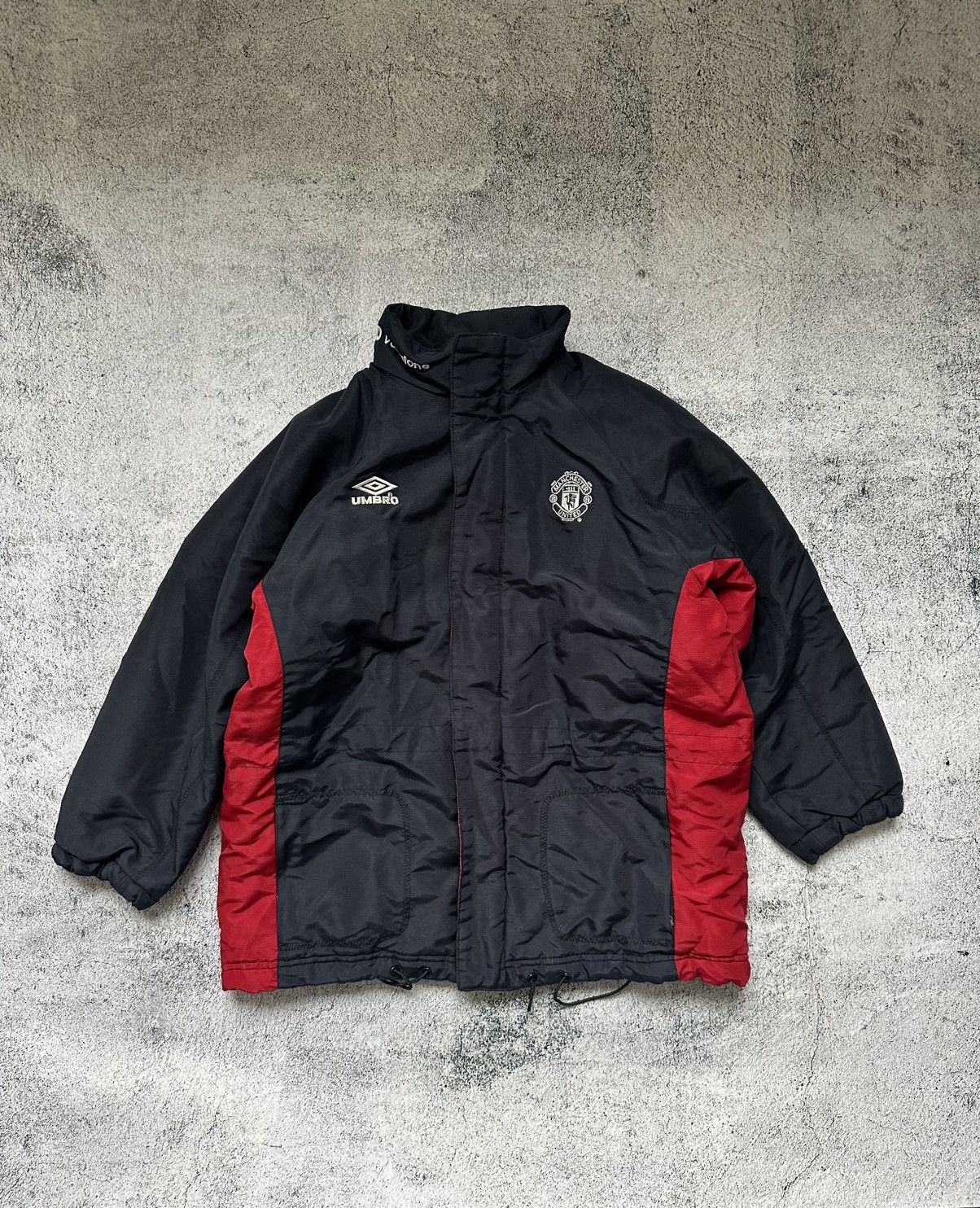 Umbro Vintage Manchester United Umbro 2000 Jacket Soccer Fit Size US S / EU 44-46 / 1 - 1 Thumbnail