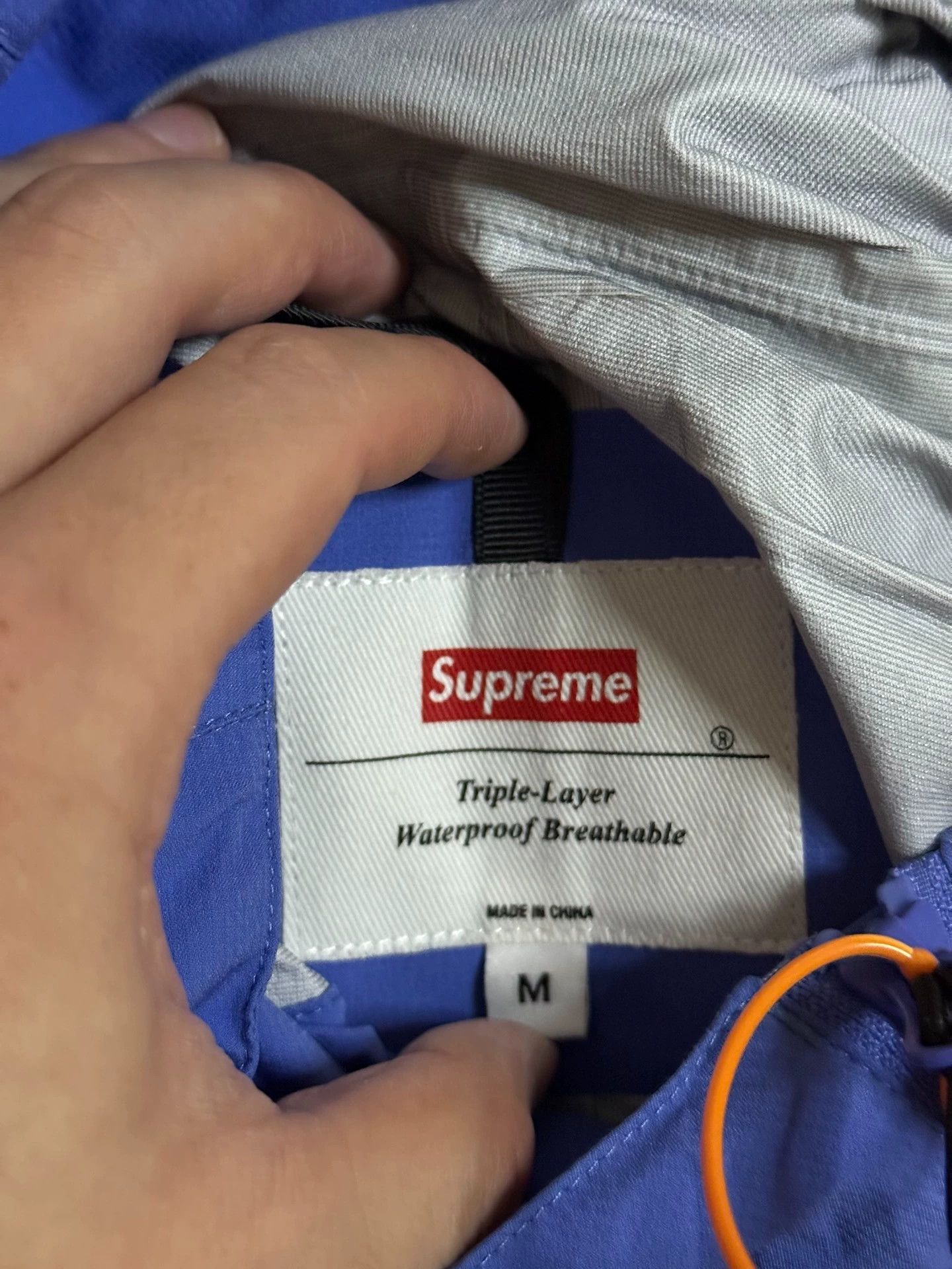 Supreme Supreme 17ss Taped Seam Jacket M New Size US M / EU 48-50 / 2 - 4 Thumbnail