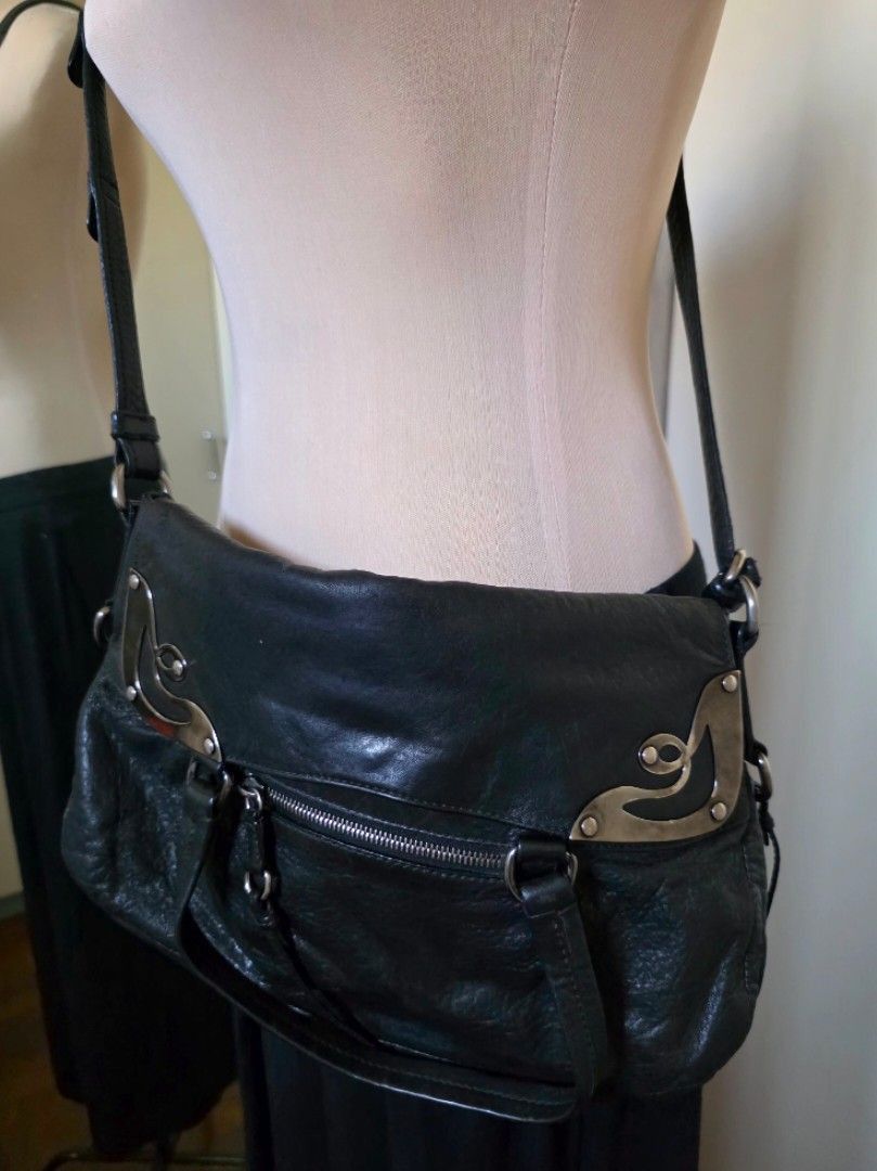 Miu Miu Miu Miu fall 2004 Lambskin Motorcycle Bag Size ONE SIZE - 5 Thumbnail