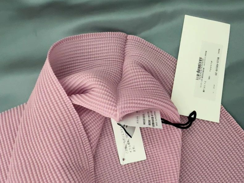 Issey Miyake issey miyake size:one size Pink pleated short sleeves Size XXS / US 00 / IT 34 - 5 Thumbnail