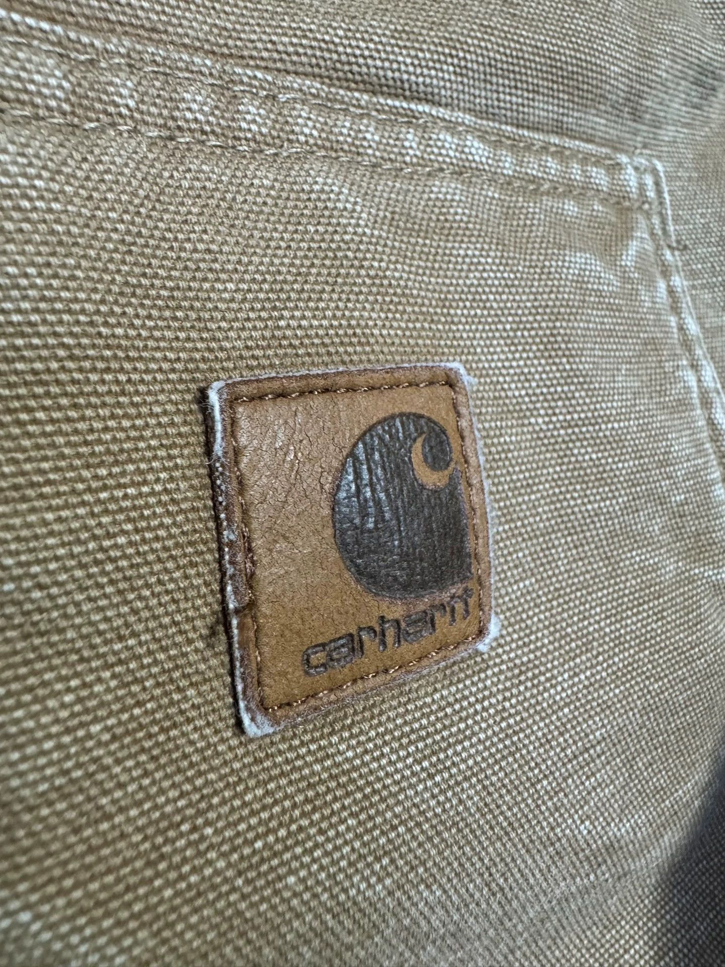 Carhartt Vintage Carhartt J164 Camel L Heavy Washed Jacket Size US L / EU 52-54 / 3 - 7 Thumbnail