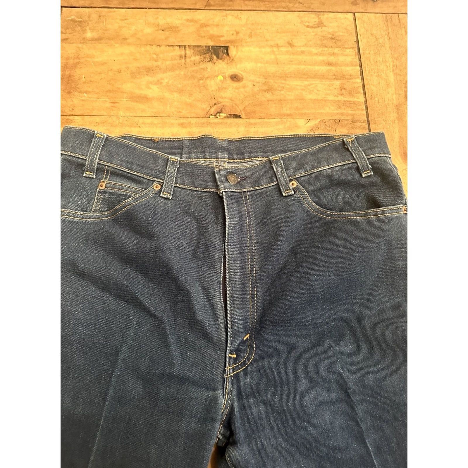 Levi's VINTAGE Levi's Jeans Men 38x36 Blue 517 Bootcut 100% Cotton Denim Western Ranch EUC Mens Size US 38 / EU 54 - 7 Thumbnail