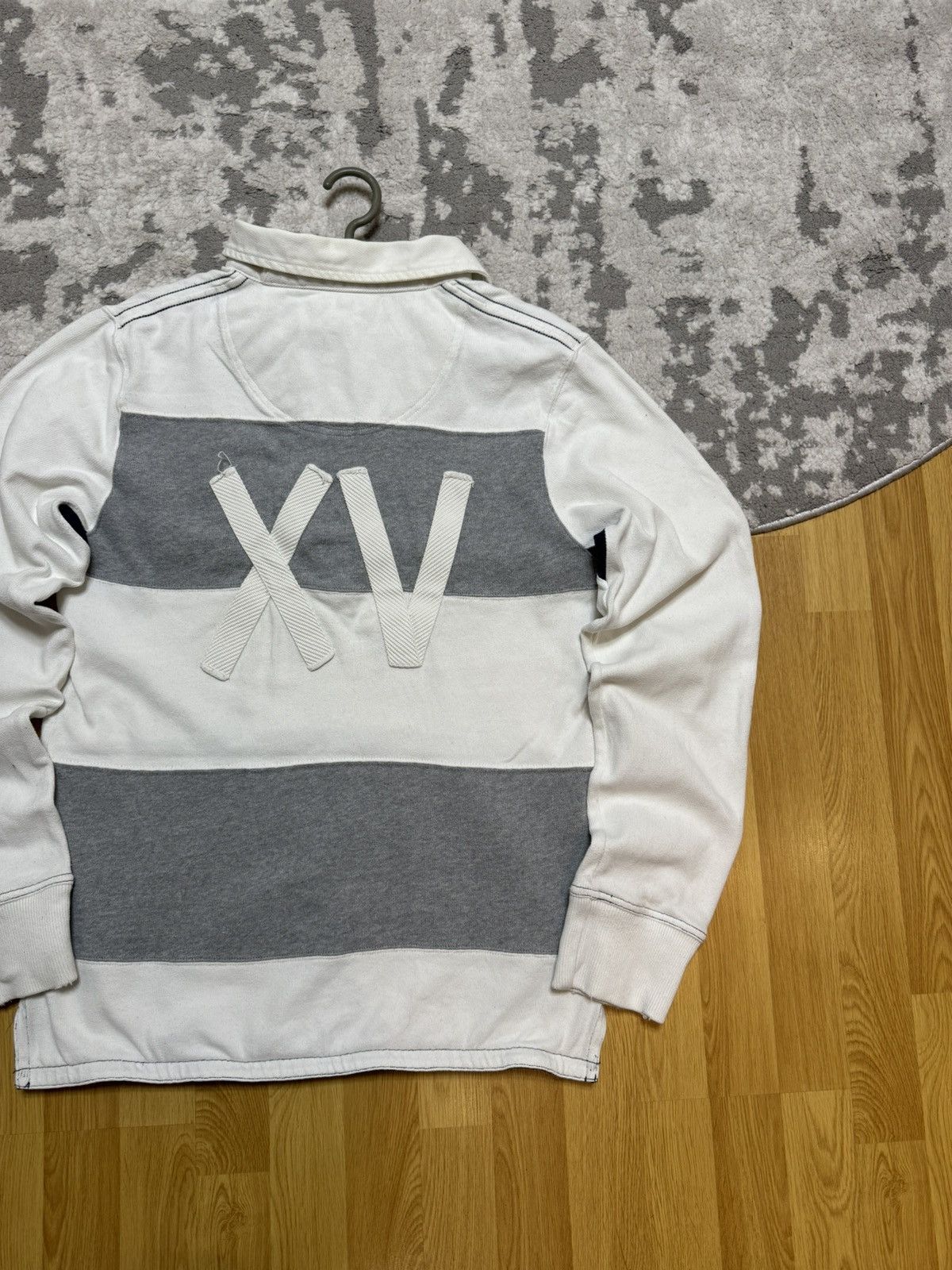Nike × Vintage Vintage Nike FullBack’s Streetwear Style Rugby Longsleeve Size US L / EU 52-54 / 3 - 13 Thumbnail