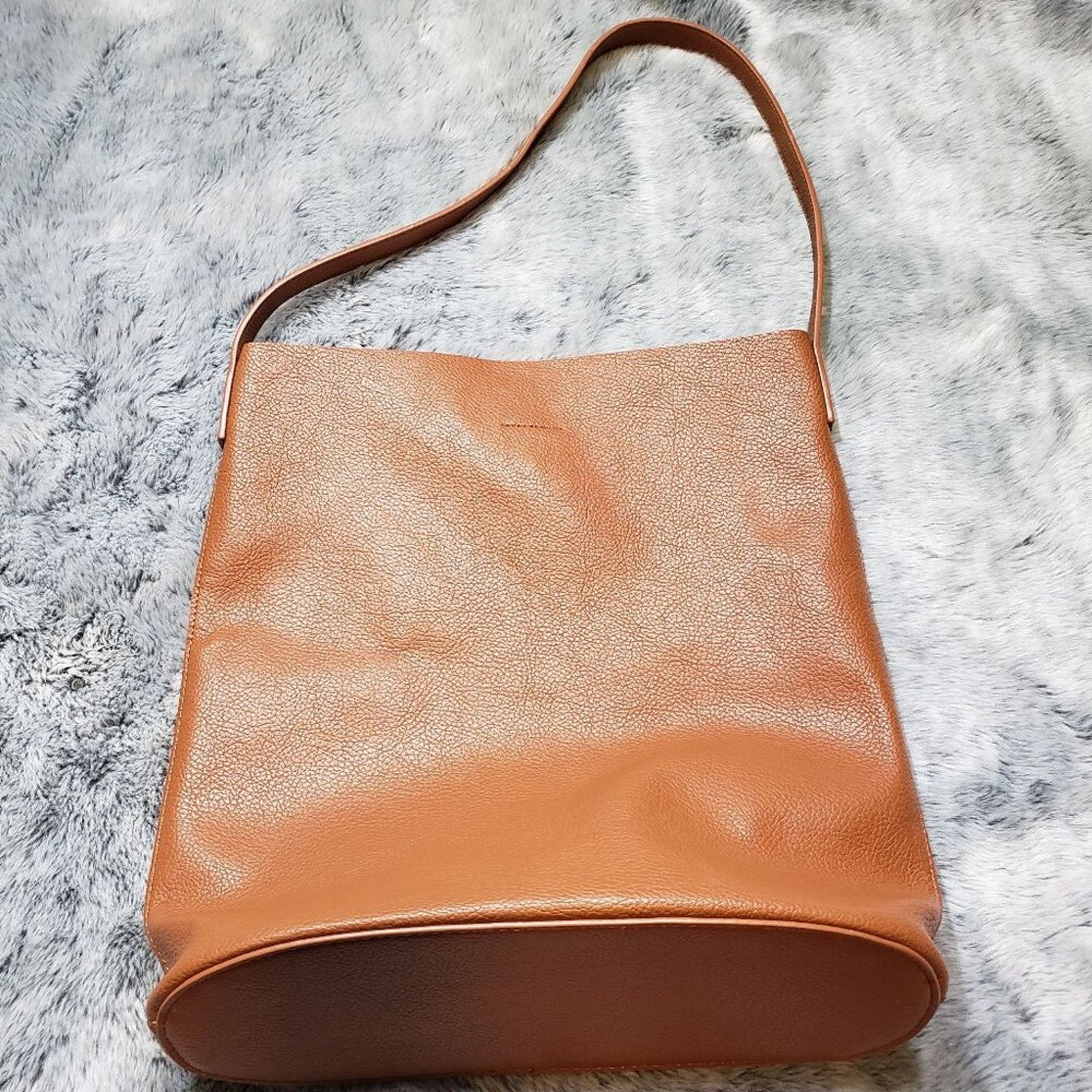 Anthropologie Anthropologie Tall Bucket Bag Terra Cotta Size ONE SIZE - 3 Thumbnail