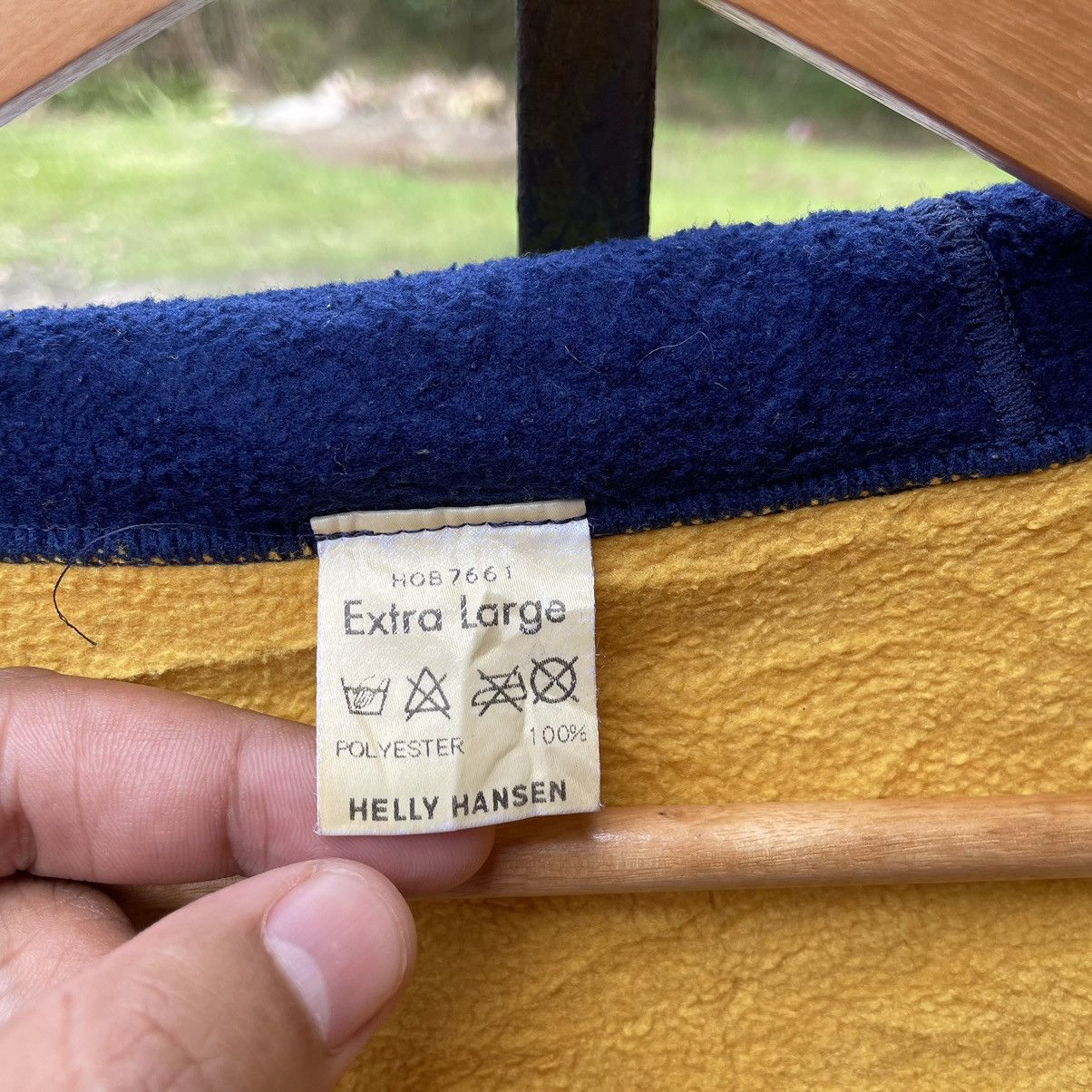 Helly Hansen × Vintage 🔥Vintage Helly Hansen Two Tone Hooded Zipper Fleece Jacket Size US L / EU 52-54 / 3 - 12 Thumbnail