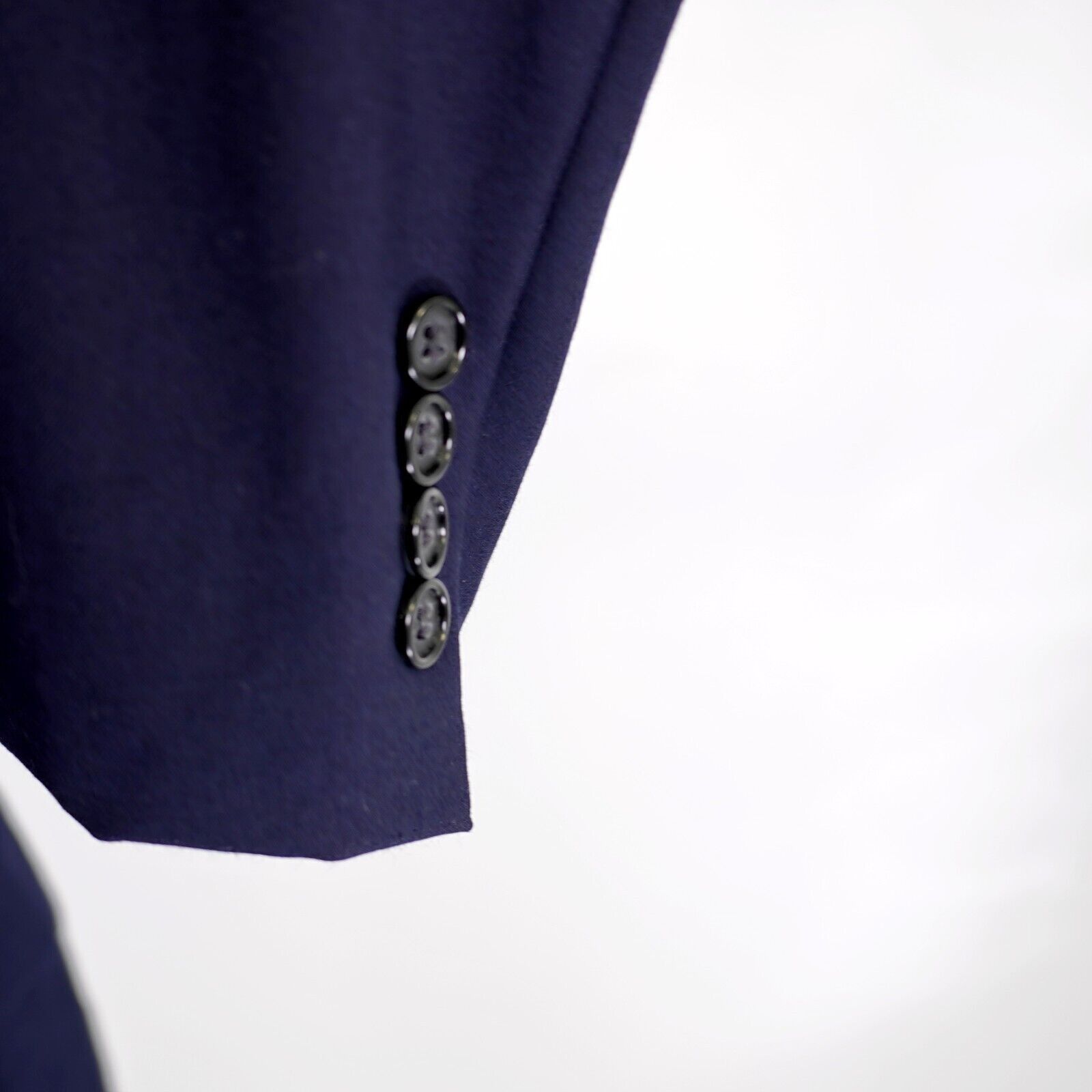 Hickey Freeman Hickey Freeman Worsted Wool Cashmere Blue 42R Milburn Blazer Size 42R - 3 Thumbnail