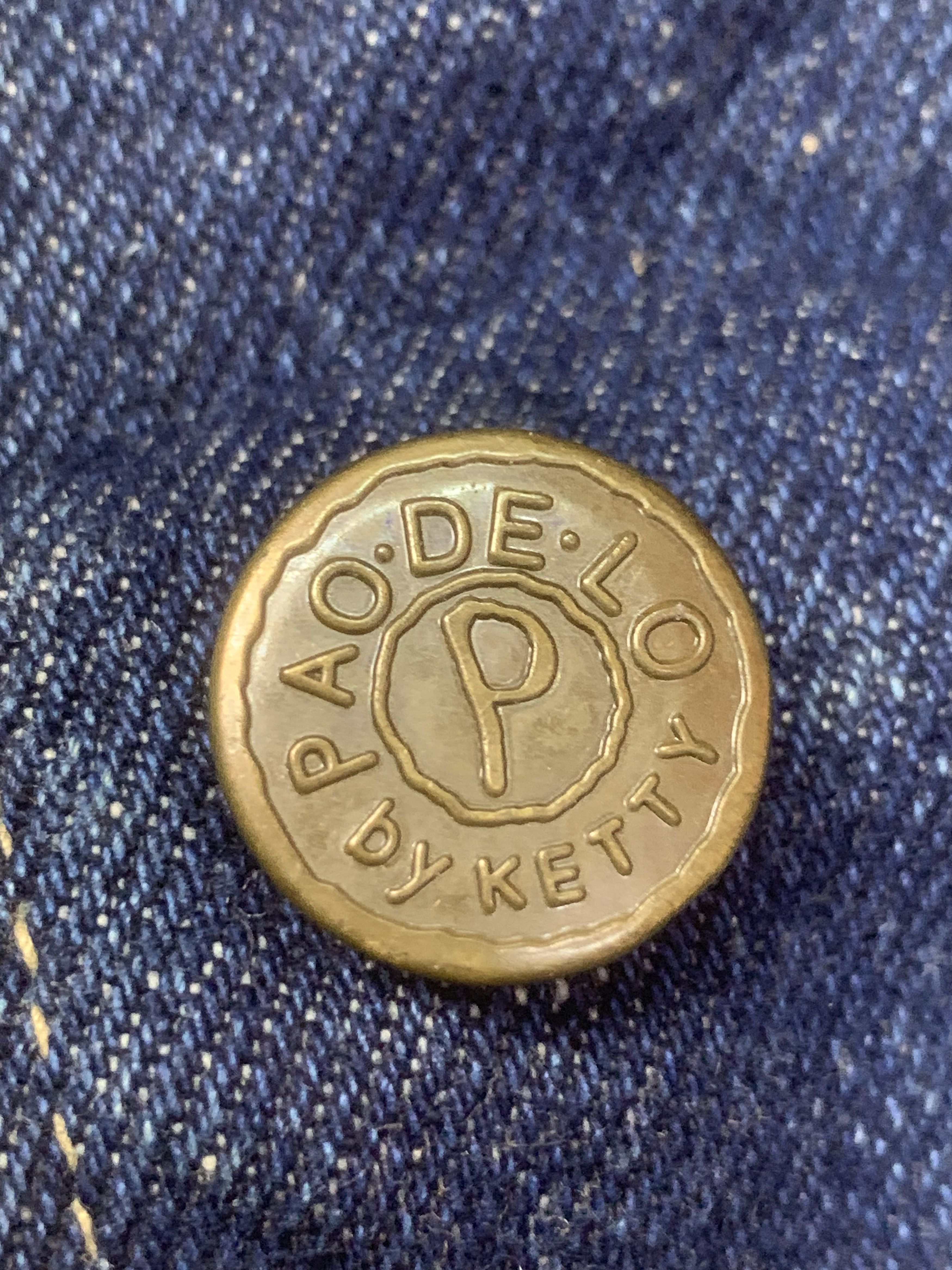 Japanese Brand Rare Design Vintage Pao De Lo By Ketty Denim Jackets Size L / US 10 / IT 46 - 9 Thumbnail