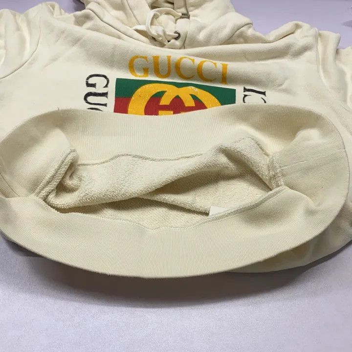 Gucci Gucci Gucci Logo Print Hooded Sweatshirt for Men -2506 Size US S / EU 44-46 / 1 - 7 Thumbnail