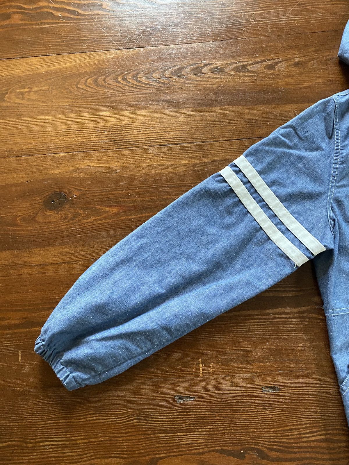 Bloomingdale's Vintage 80’s Bloomingdale’s Blue Full Zip Light Hood Jacket Size US S / EU 44-46 / 1 - 9 Thumbnail