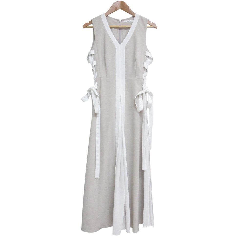Other Other Snidel Side Ribbon Pleats Dress Others Dresses DUTY FREE for USA Size ONE SIZE - 1 Thumbnail