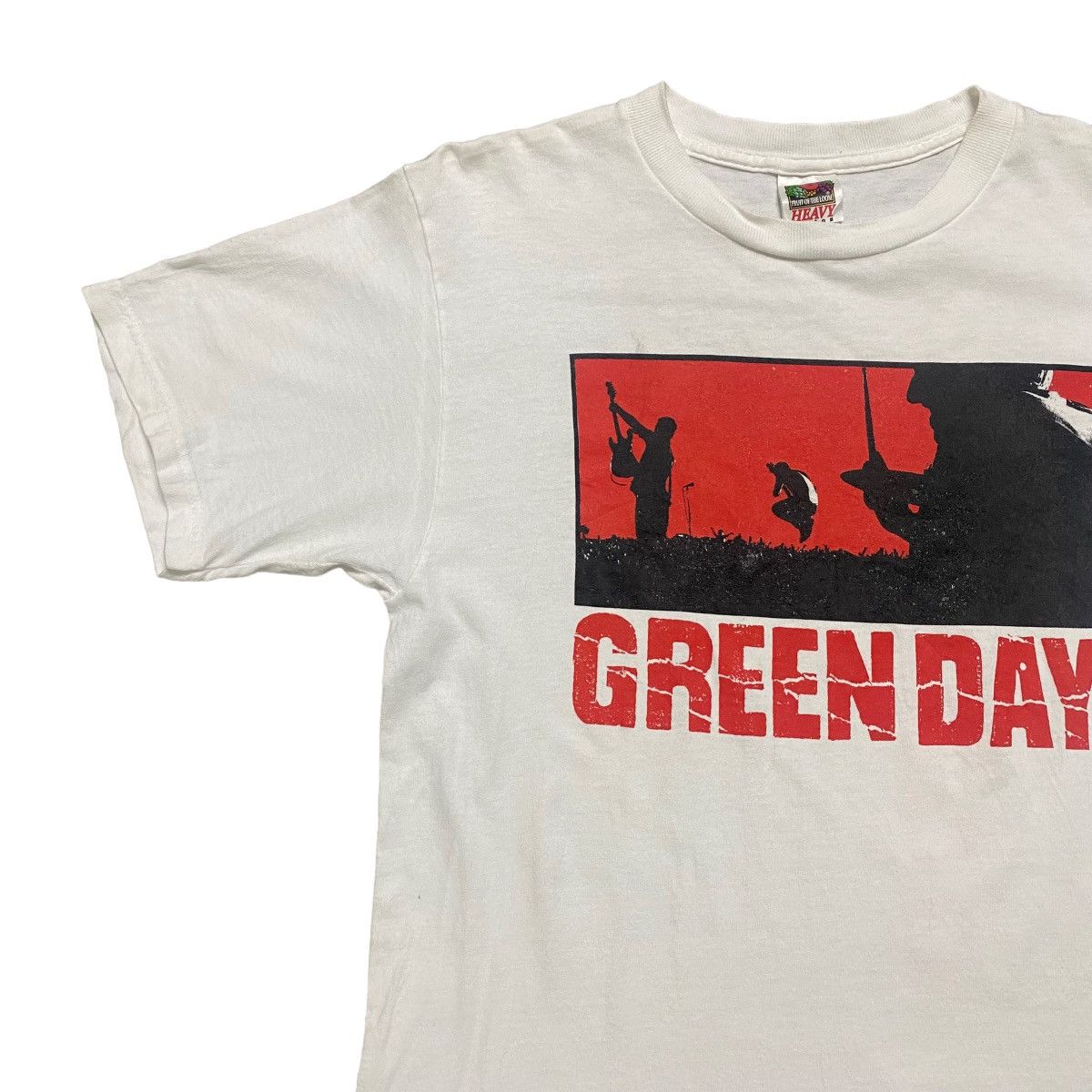 Vintage ©️2001 Vintage Green Day World Tour by Cinder Block Size US M / EU 48-50 / 2 - 3 Thumbnail