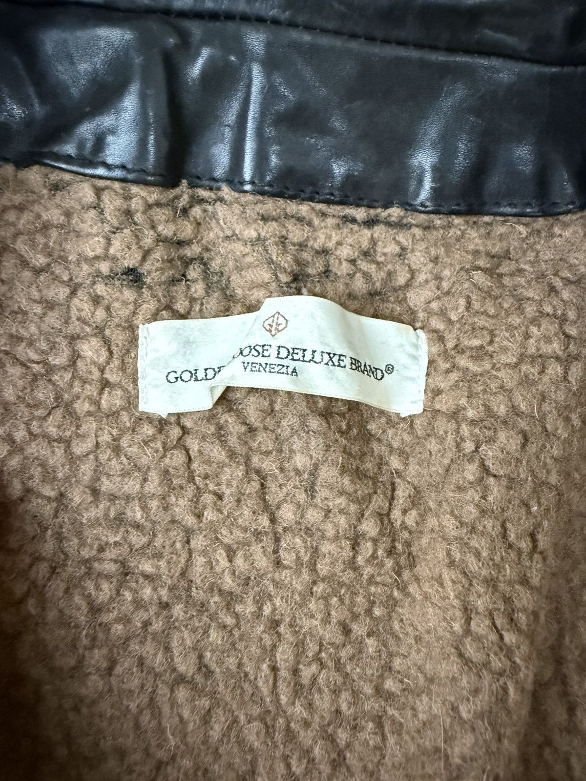 Golden Goose Leather Biker Jacket Size US L / EU 52-54 / 3 - 10 Thumbnail