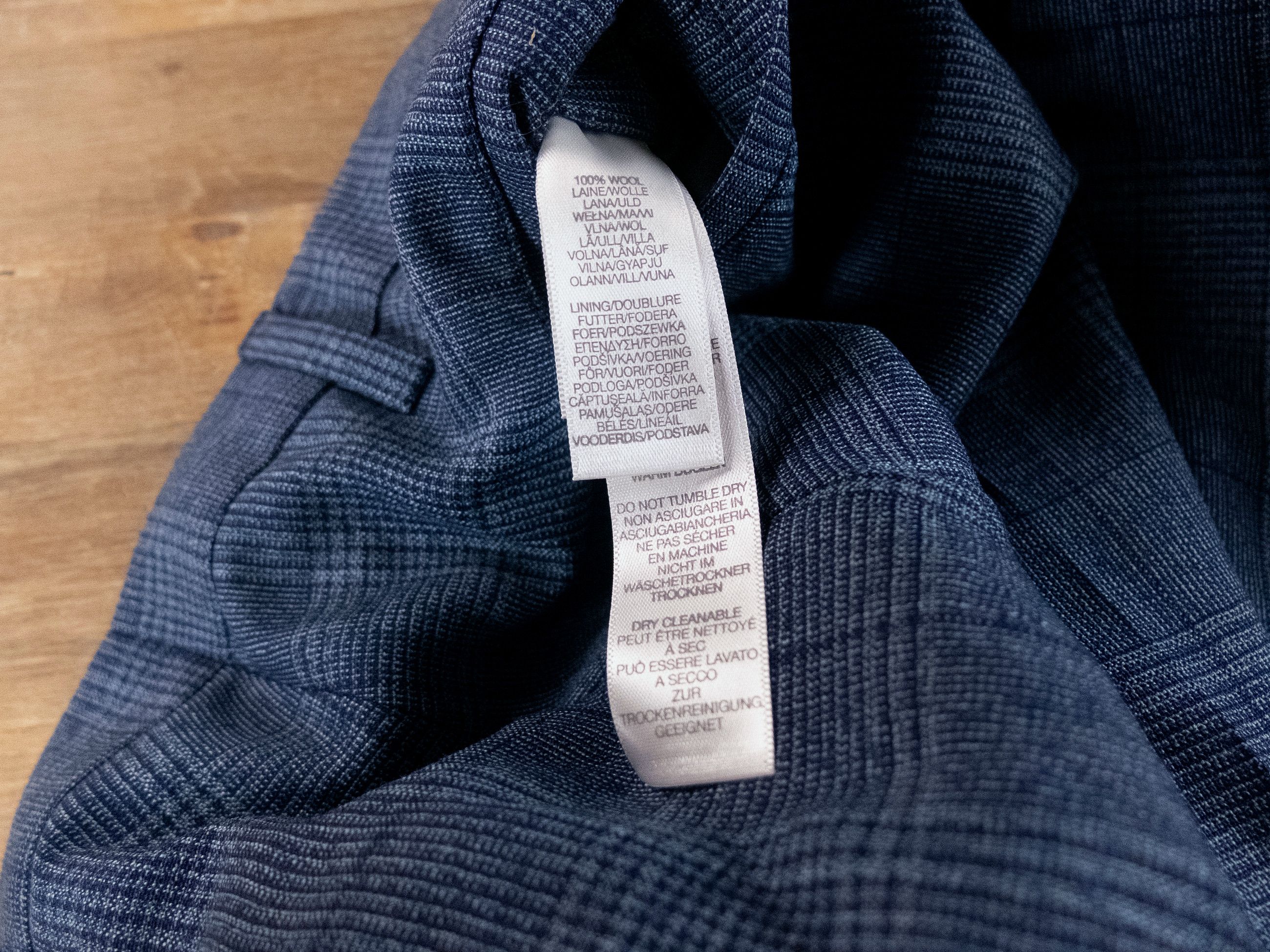 Paul Smith PAUL SMITH mainline blue plaid wool dress pants Size 32 Size US 32 / EU 48 - 6 Thumbnail