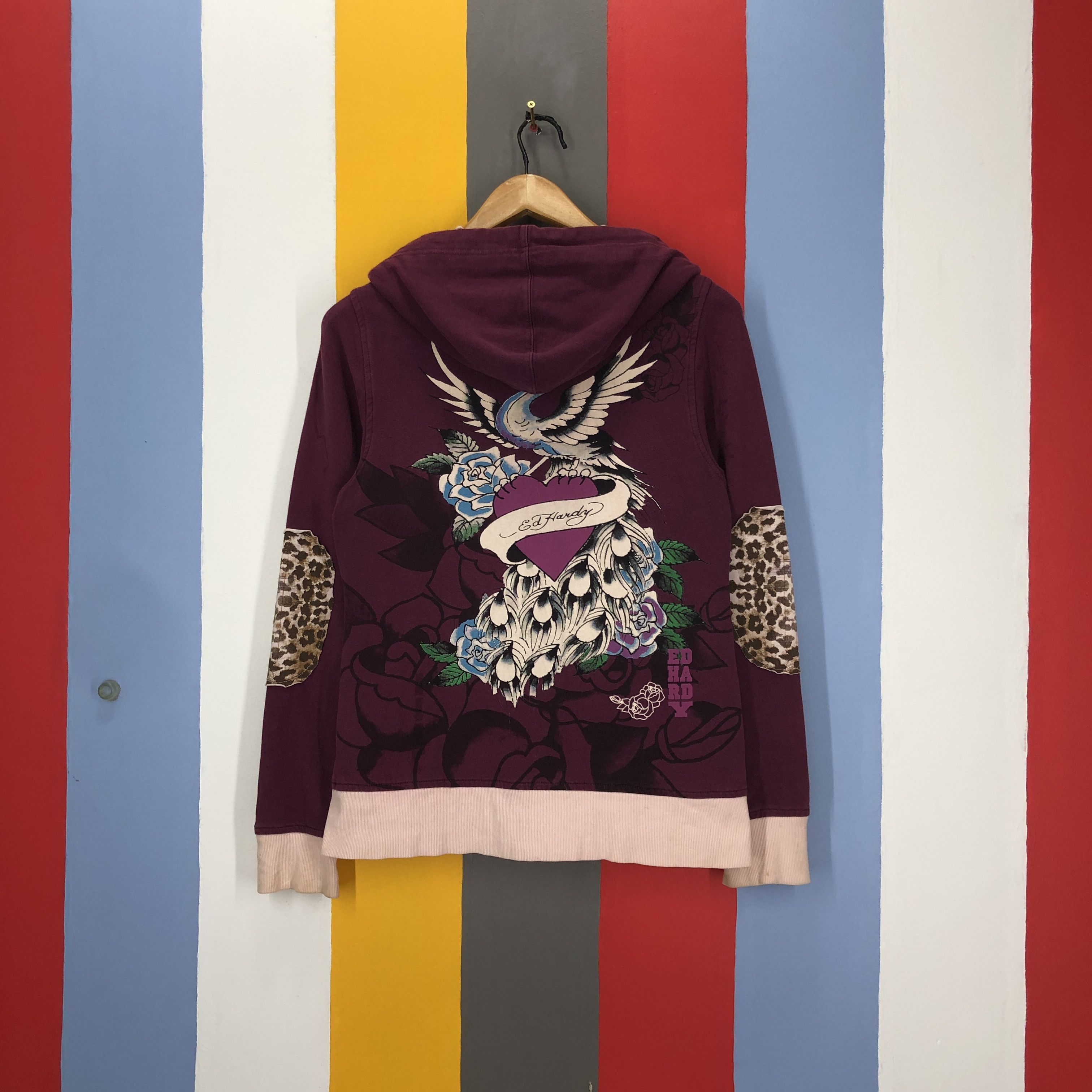 Ed Hardy ED HARDY Zipper Hoodie #1555/AZ Size S / US 4 / IT 40 - 1 Thumbnail