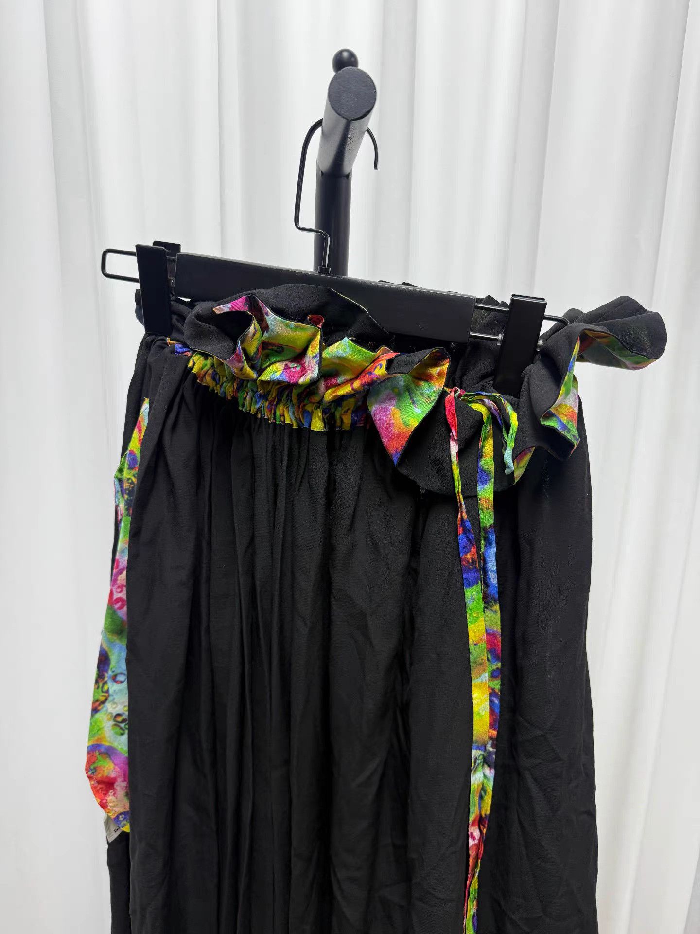 Yohji Yamamoto yohji yamamoto Silk Colorful Sheer Apron K20 Size 32" / US 10 / IT 46 - 4 Thumbnail