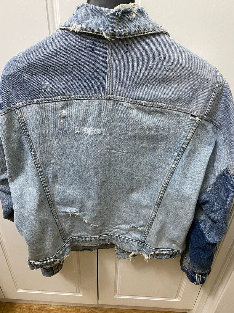 Amiri Amiri Size M/LMake old and destroy denim jackets 2501-Nexta Size US M / EU 48-50 / 2 - 2 Thumbnail