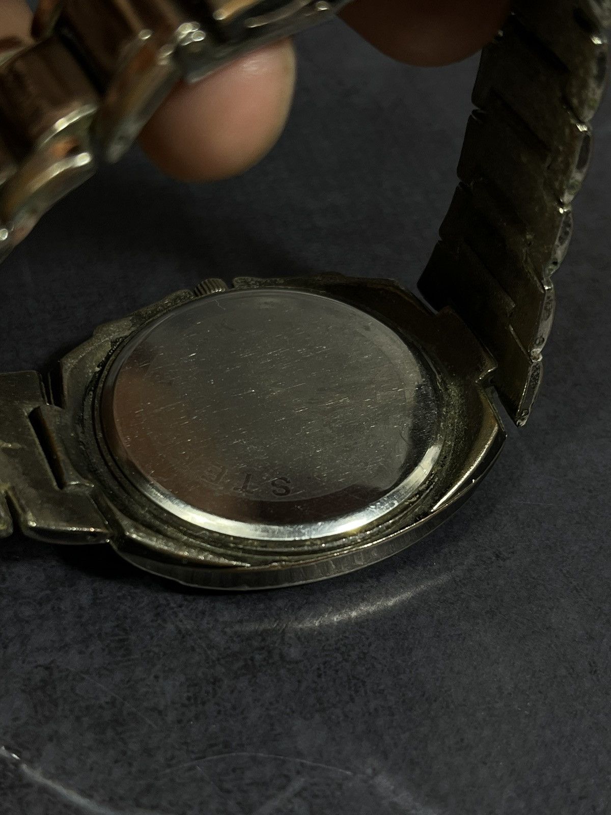 Hysteric Glamour Omax Vintage Sport Watch with Steel Bracelet Size ONE SIZE - 8 Thumbnail