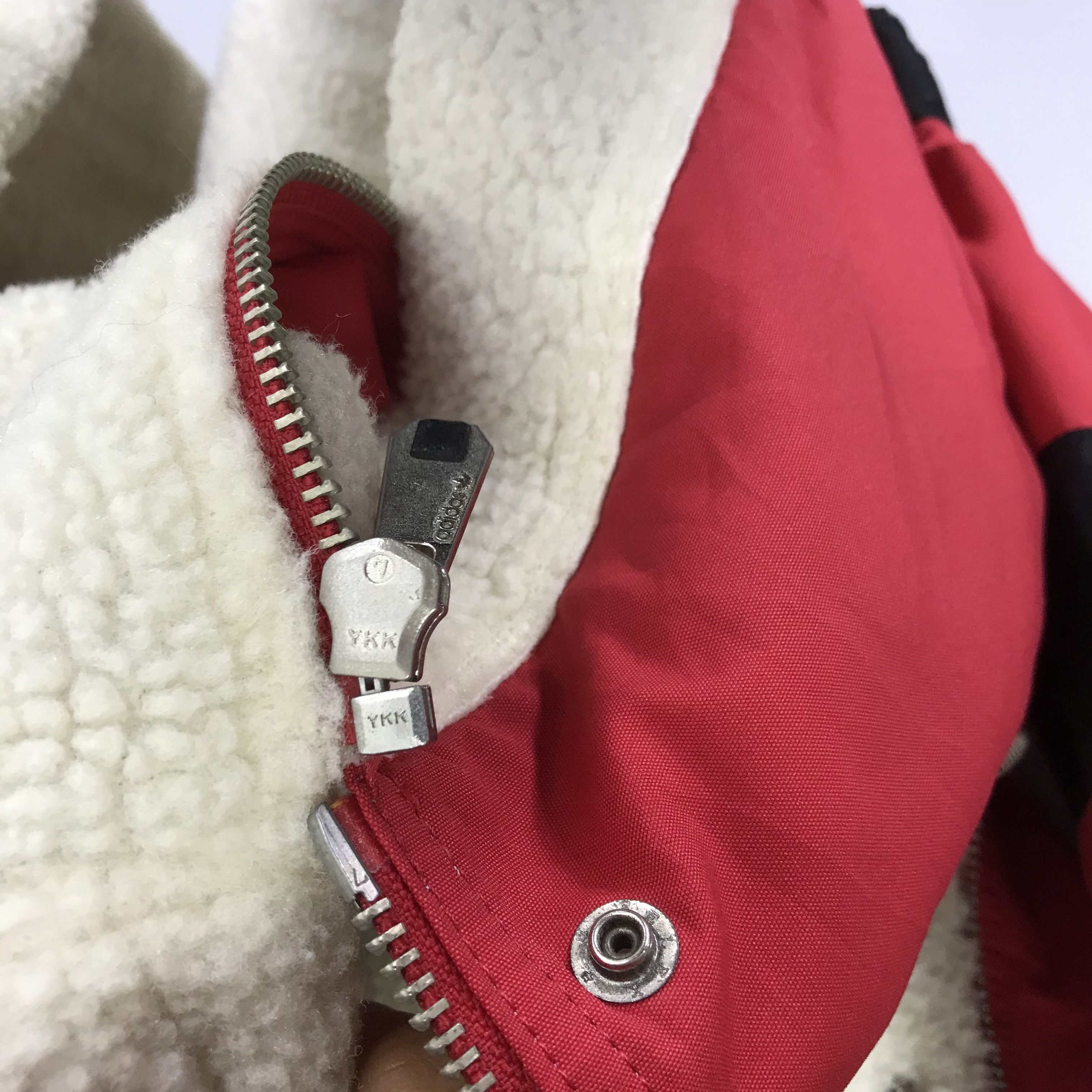 Adidas Vintage 90s Adidas Sherpa Lined Jacket - 126 Size US L / EU 52-54 / 3 - 8 Thumbnail