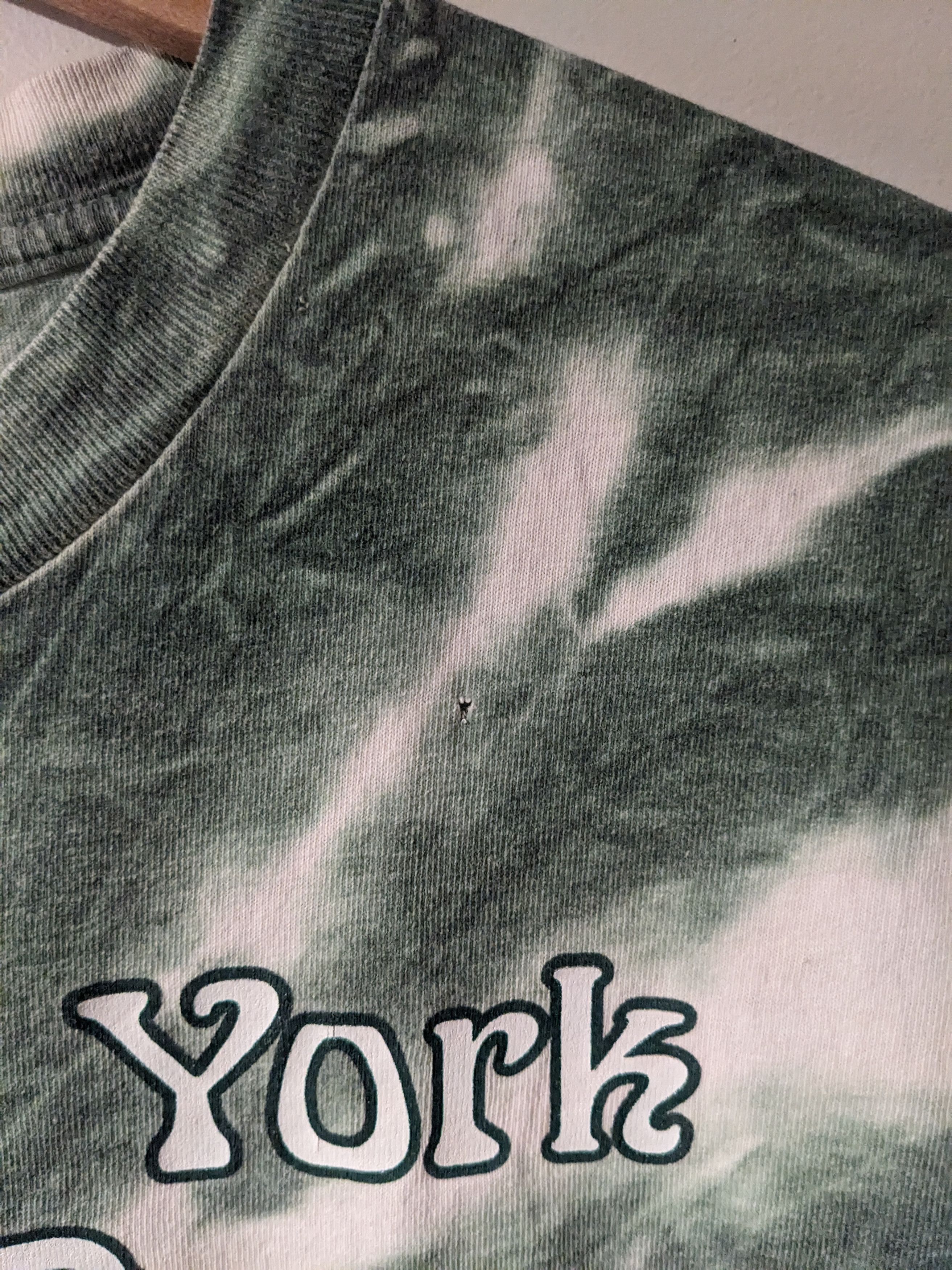 NFL × Vintage Vintage 1999 New York Jets NFL Football Green Large T-Shirt Size US L / EU 52-54 / 3 - 7 Thumbnail