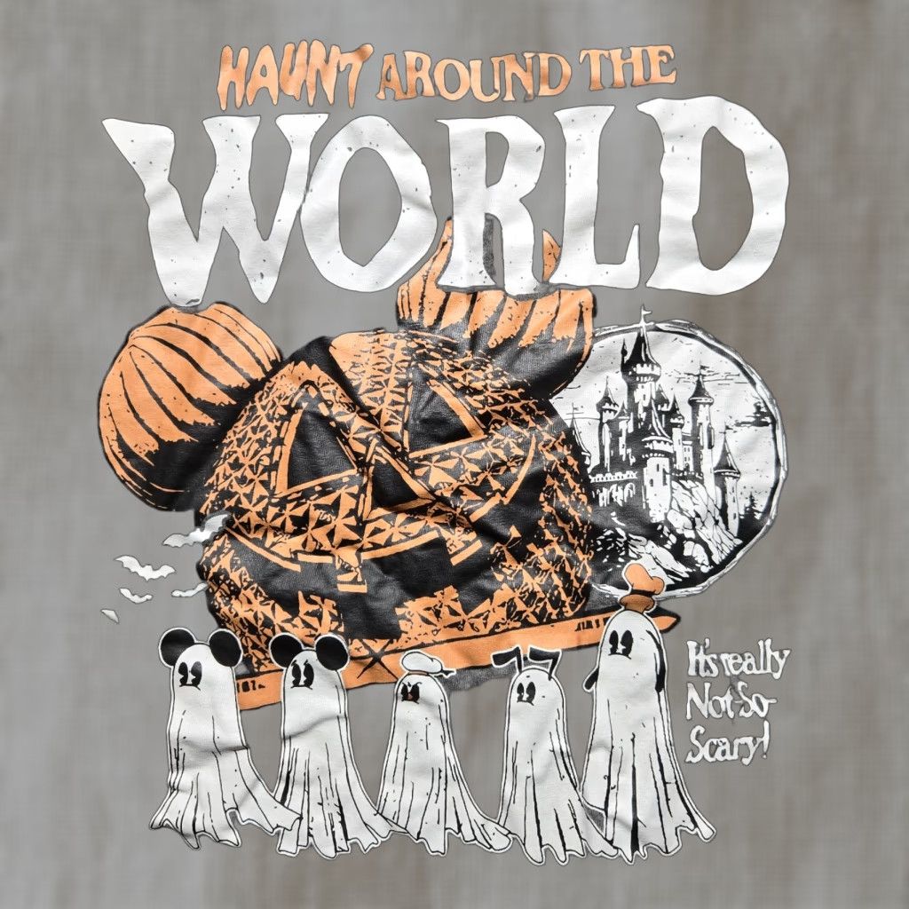 Vintage VINTAGE The Lost Bros Disney Haunt Around The World Shirt T-Shirt 3XL Black Unisex Adults Size US XXL / EU 58 / 5 - 1 Thumbnail